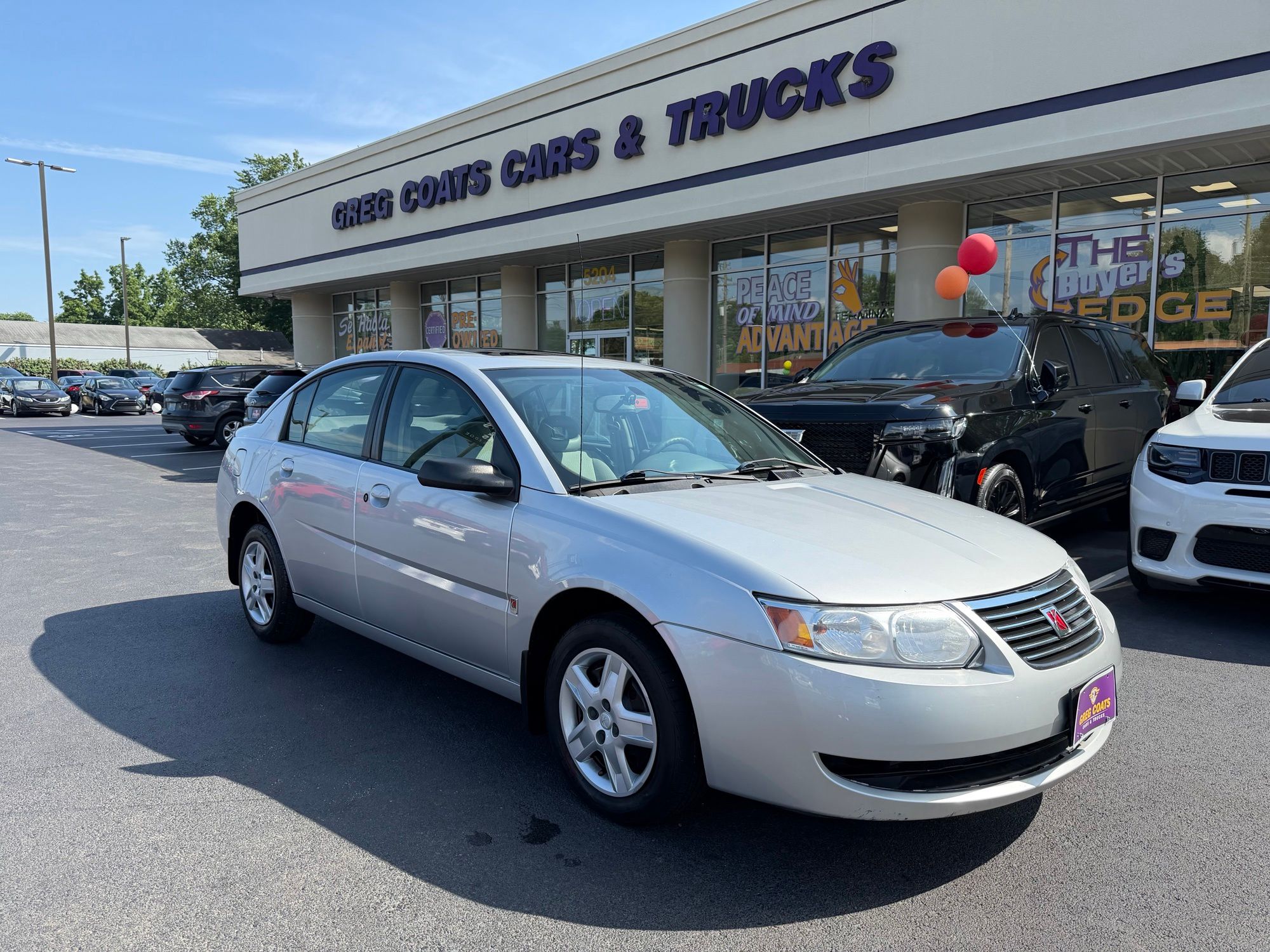 Silver Nickel 2007 Saturn ION 2 Sedan Sedan Front-Wheel Drive 4-Speed Automatic