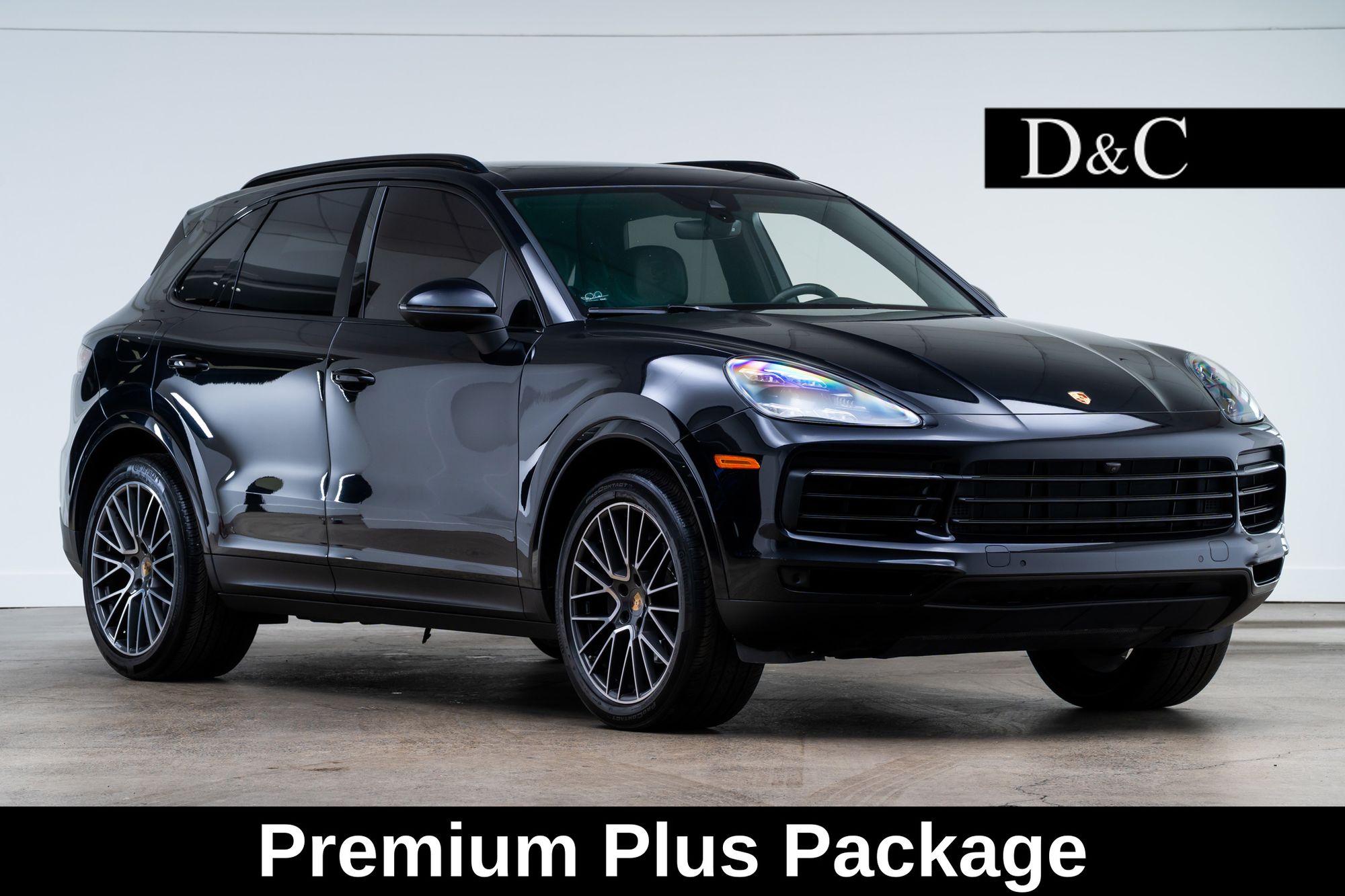 Black 2019 Porsche Cayenne SUV / Crossover All-Wheel Drive 8-Speed Automatic