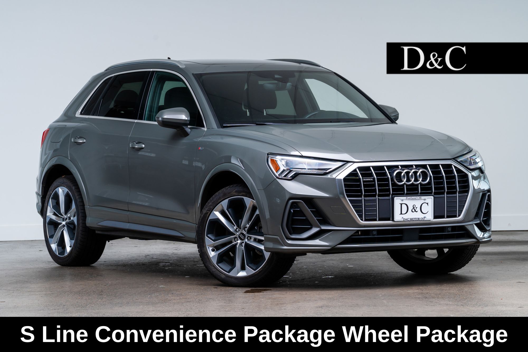 Gray Metallic 2021 Audi Q3 SUV / Crossover All-Wheel Drive 8-Speed Automatic