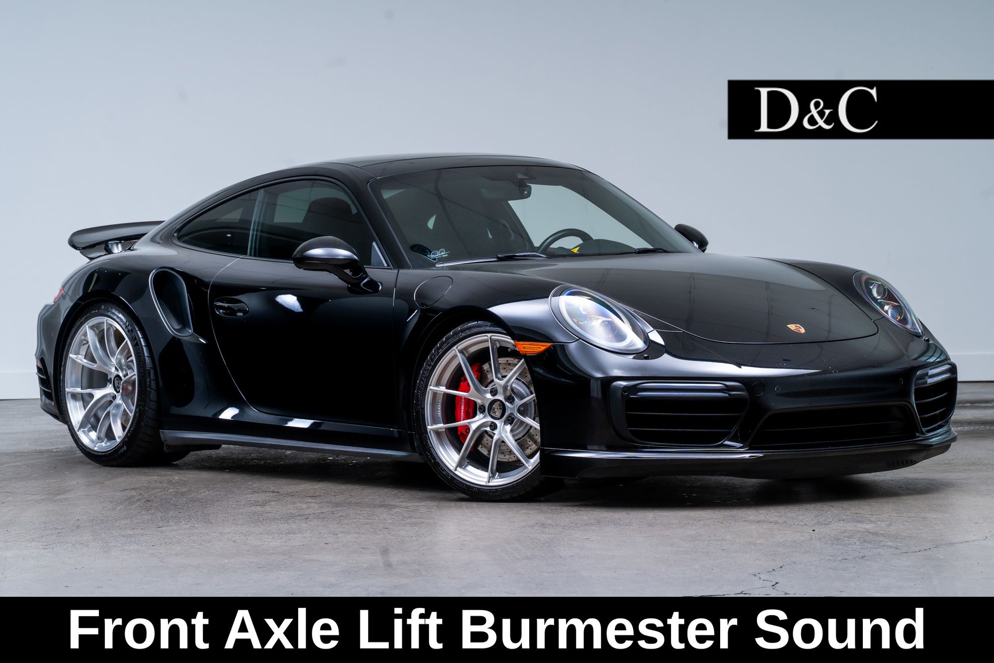Black 2017 Porsche 911 Coupe All-Wheel Drive 7-Speed Automatic