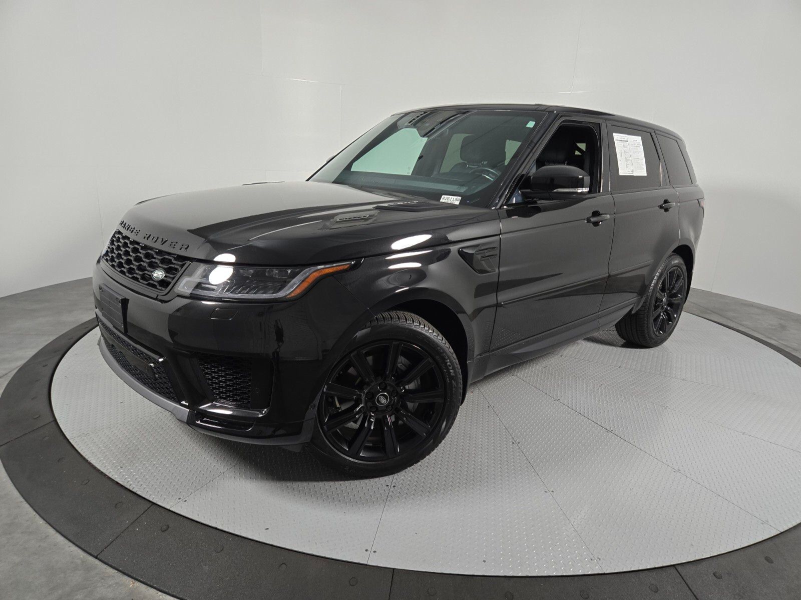 Santorini Black Metallic 2022 Land Rover Range Rover Sport Pickup Truck All-Wheel Drive 8-Speed Automatic