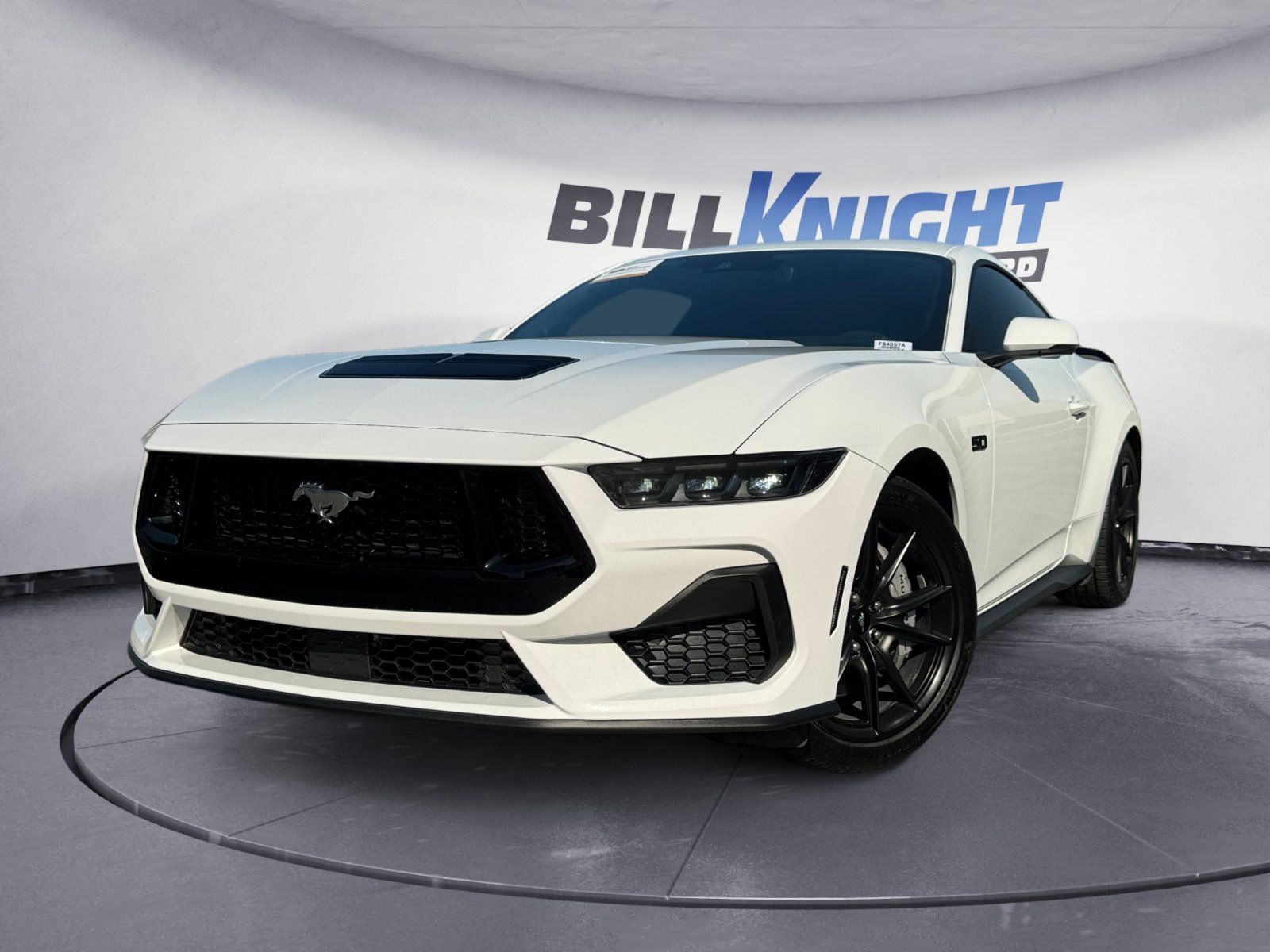 Oxford White 2025 Ford Mustang Coupe Rear-Wheel Drive Automatic