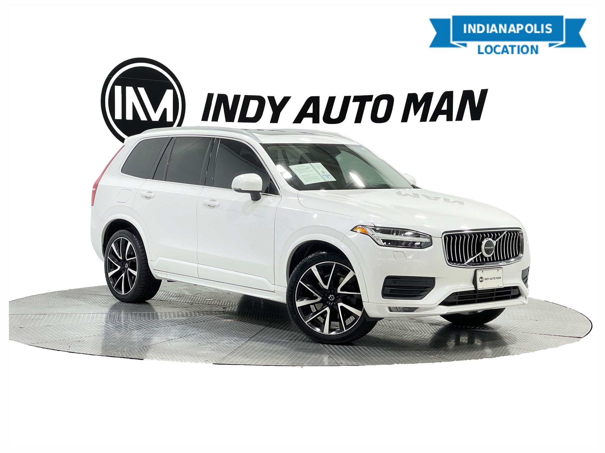 Crystal White 2021 Volvo XC90 SUV / Crossover All-Wheel Drive Automatic