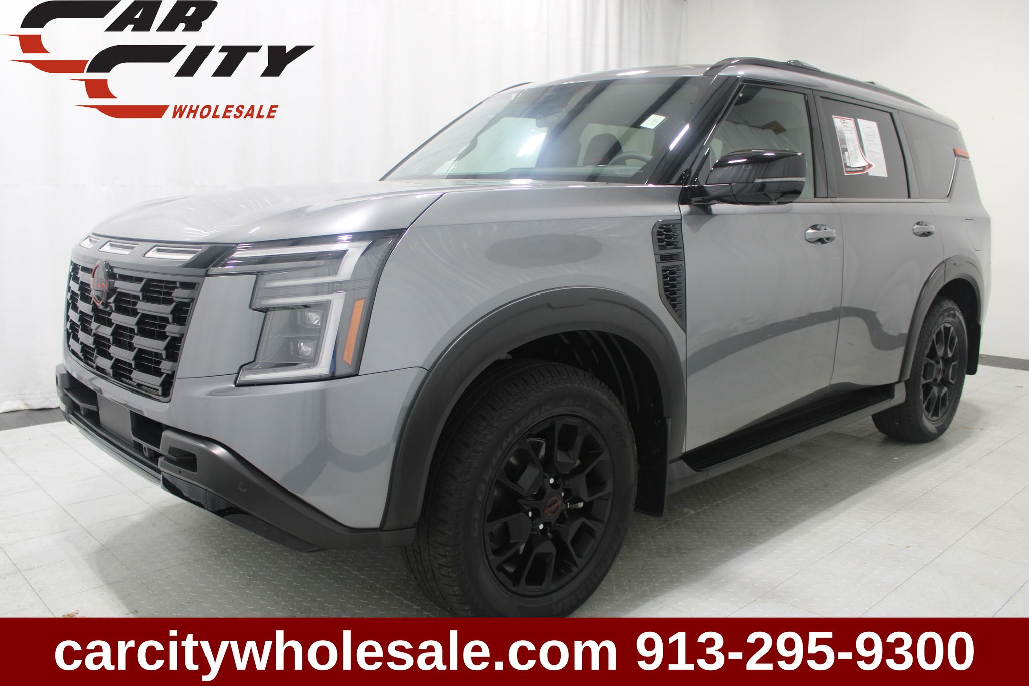 Gray (Gun Metallic) 2026 Nissan Armada SUV / Crossover Four-Wheel Drive 9-Speed Automatic