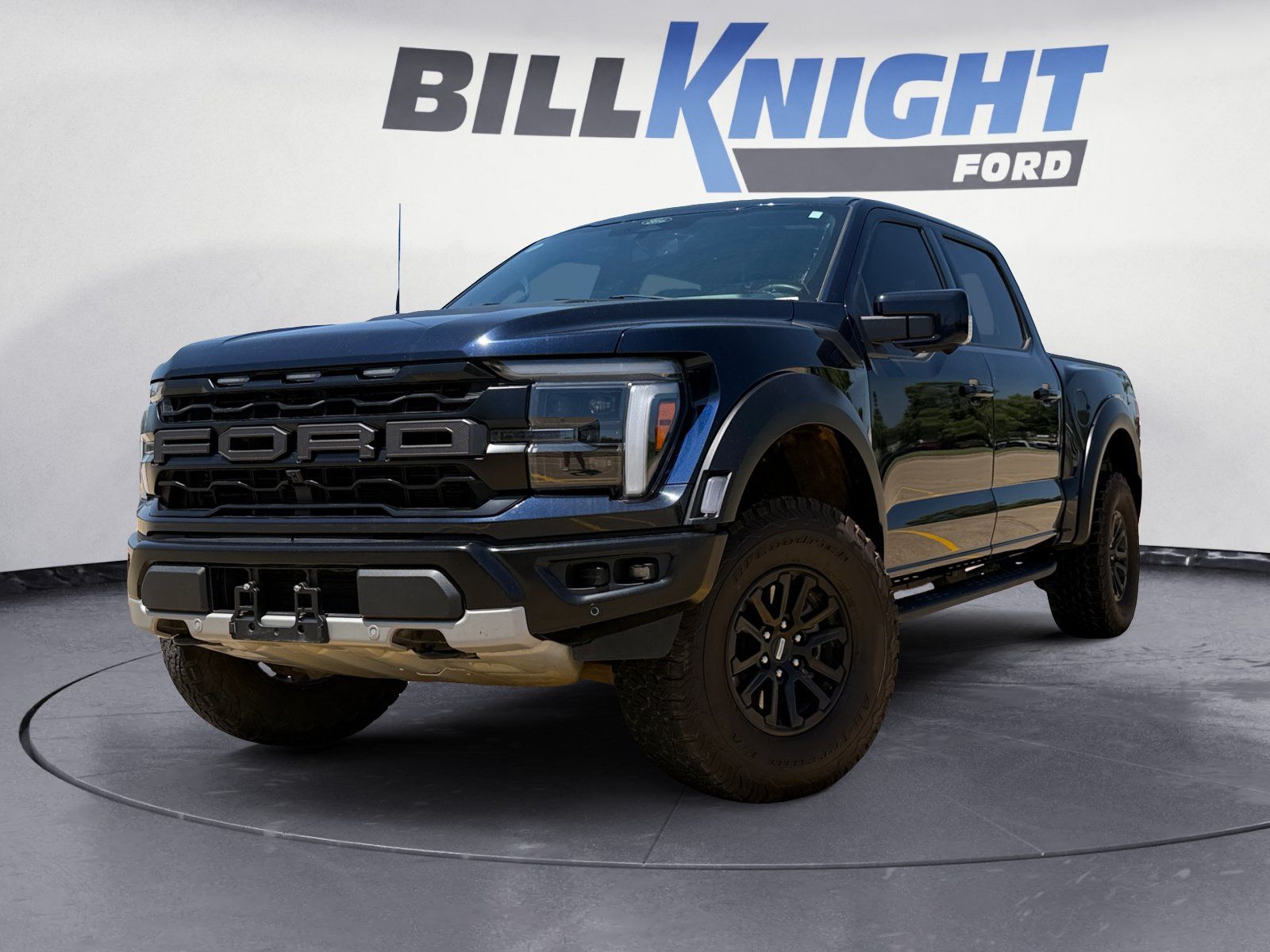 Blue Metallic 2024 Ford F-150 Pickup Truck Four-Wheel Drive Automatic