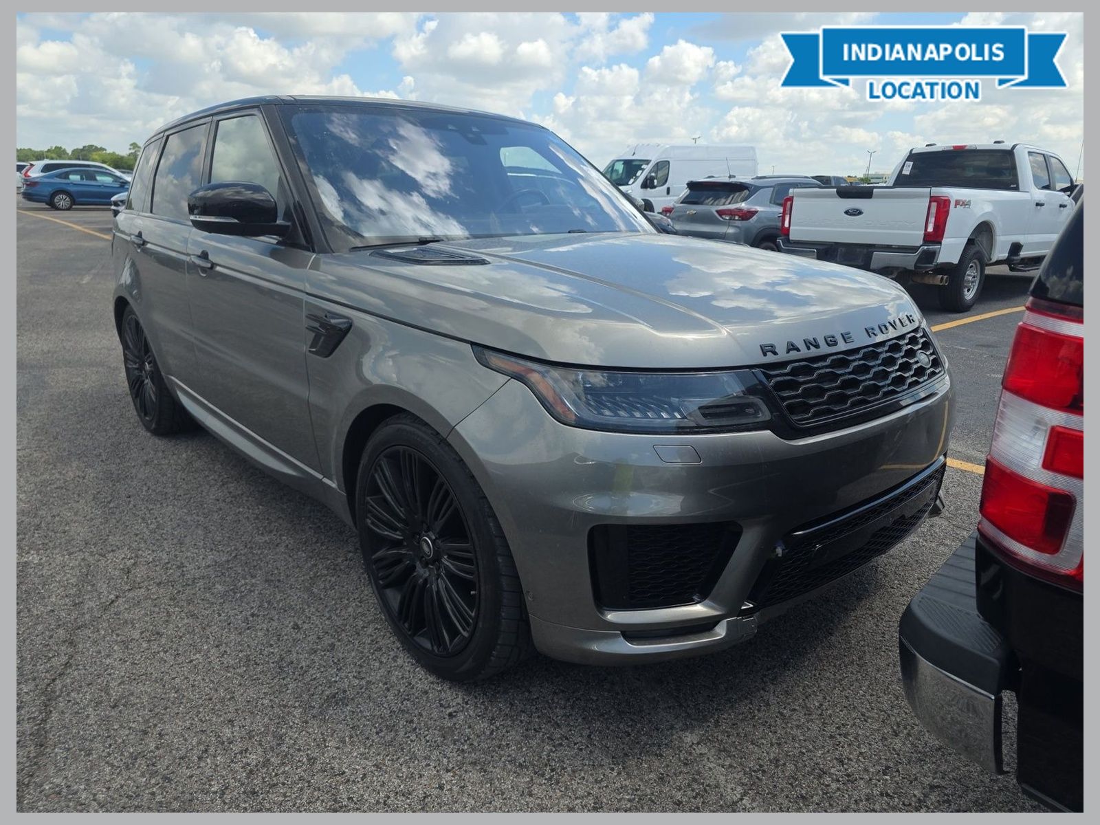Gray 2019 Land Rover Range Rover Sport SUV / Crossover All-Wheel Drive 8-Speed Automatic