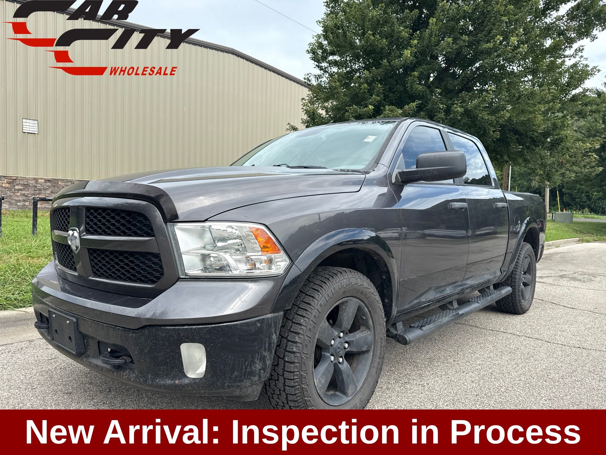 Gray (Granite Crystal Metallic Clearcoat) 2018 RAM 1500 Pickup Truck 8-Speed Automatic