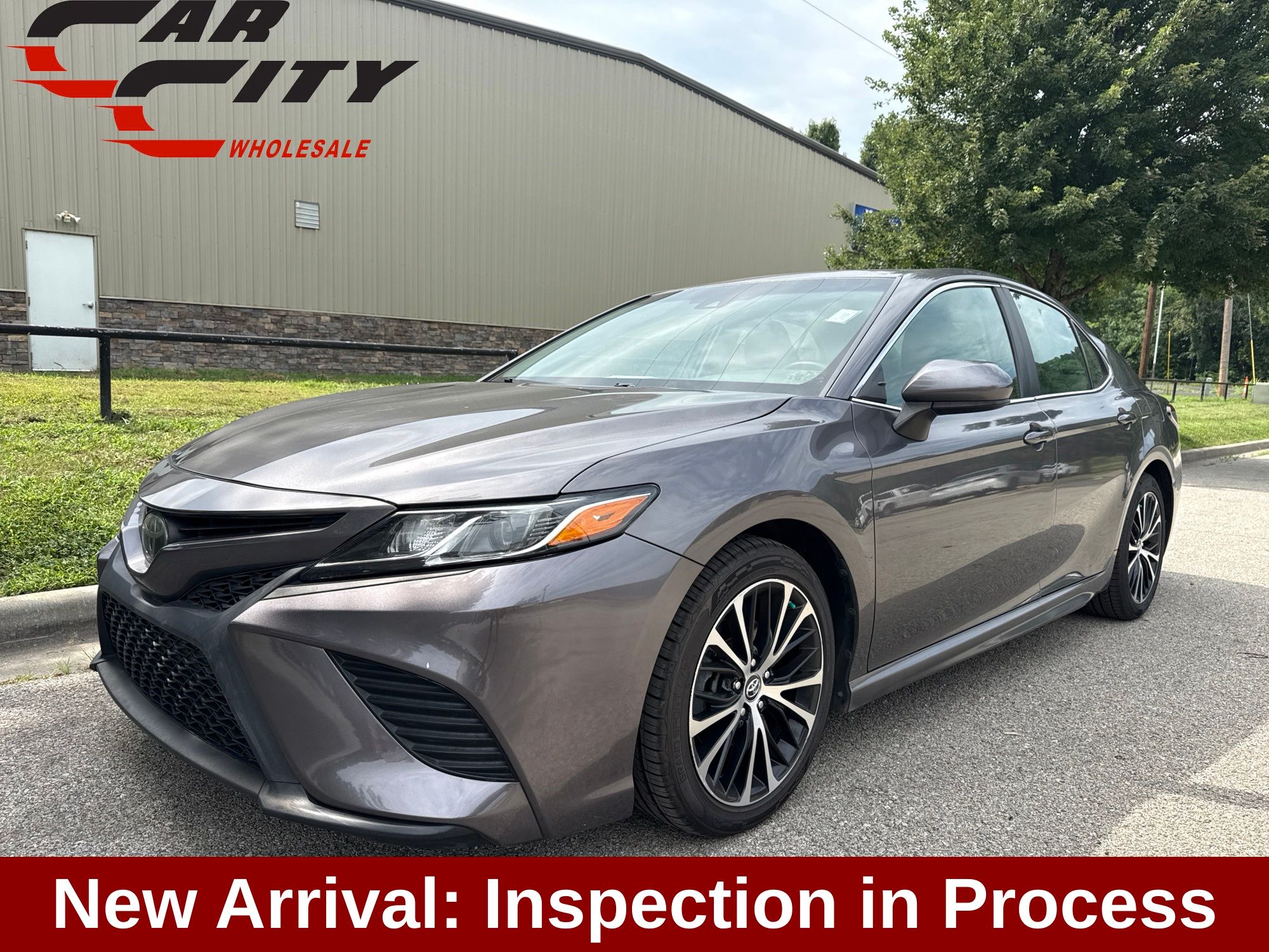 Predawn Gray Mica 2018 Toyota Camry Sedan Front-Wheel Drive Automatic