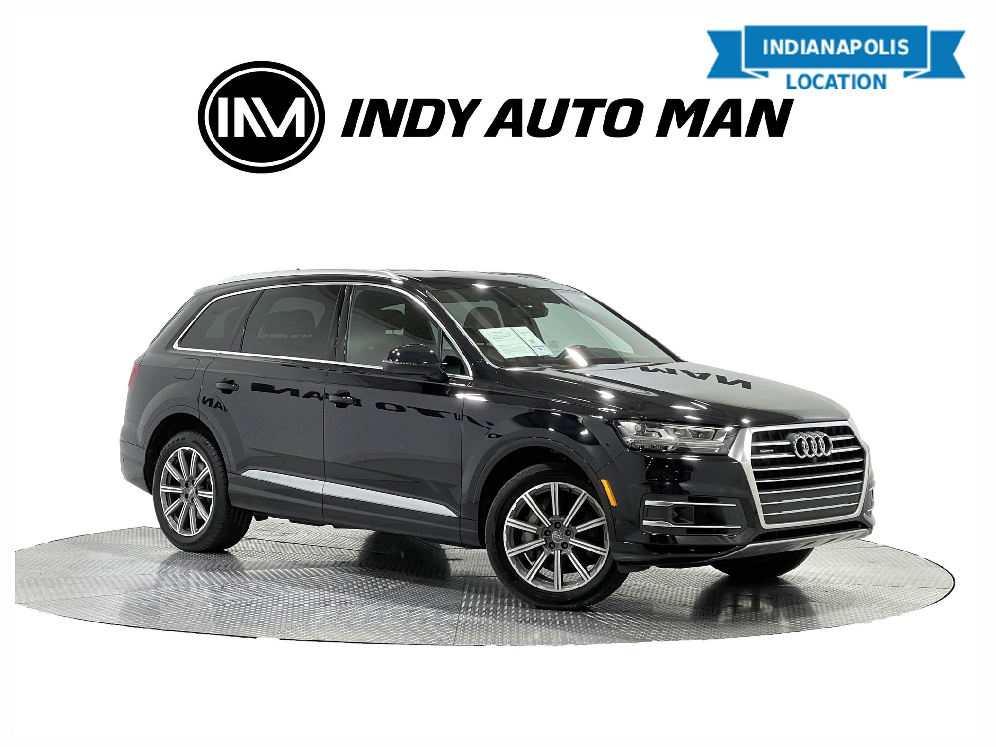 Orca Black Metallic 2019 Audi Q7 SUV / Crossover All-Wheel Drive 8-Speed Automatic