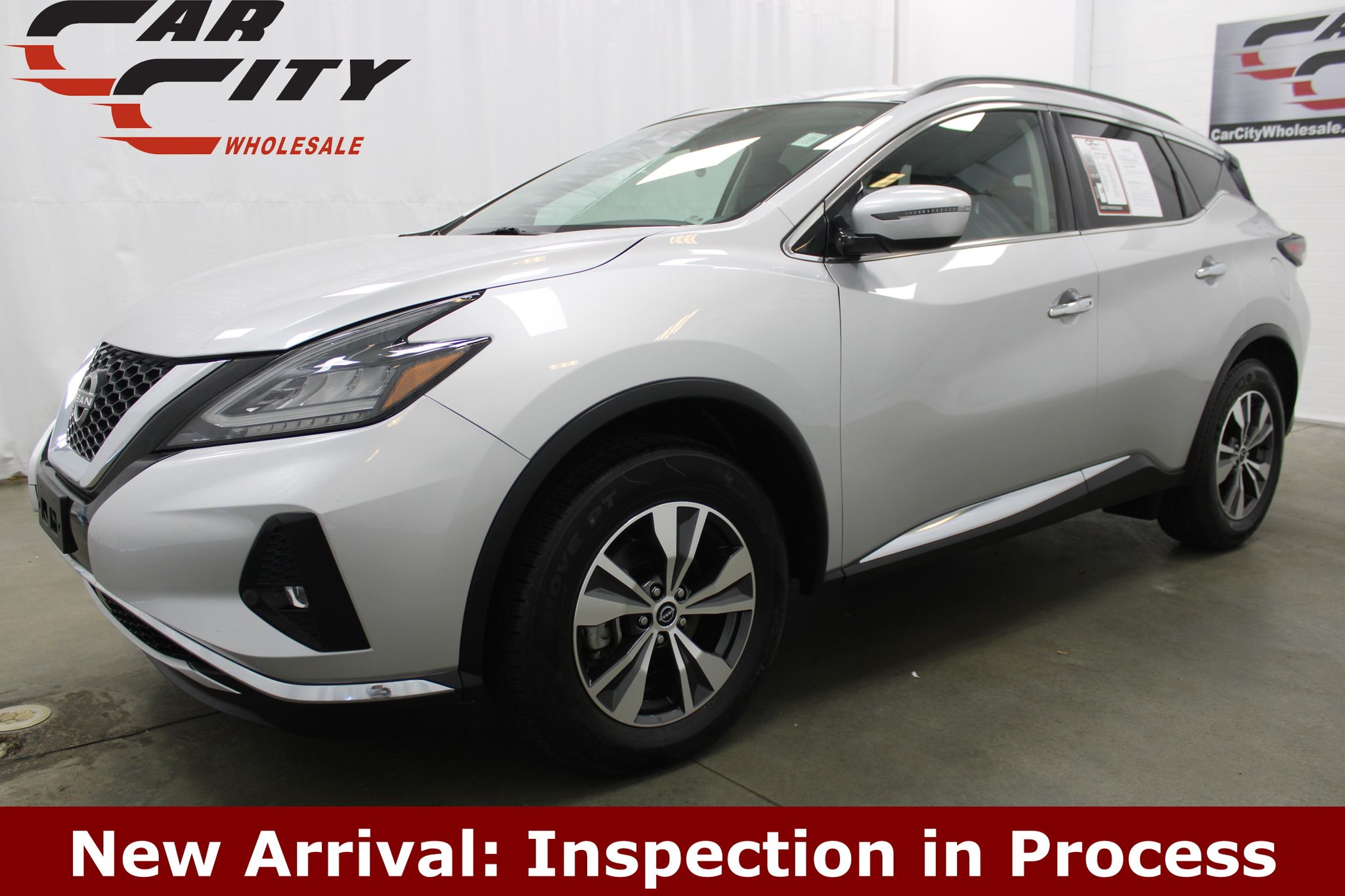 Brilliant Silver Metallic 2023 Nissan Murano SV FWD SUV / Crossover Front-Wheel Drive Continuously Variable Transmission