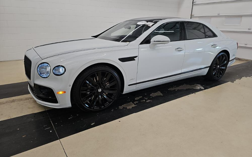 Ice Metallic 2023 Bentley Flying Spur Speed AWD Sedan All-Wheel Drive 8-Speed Automatic