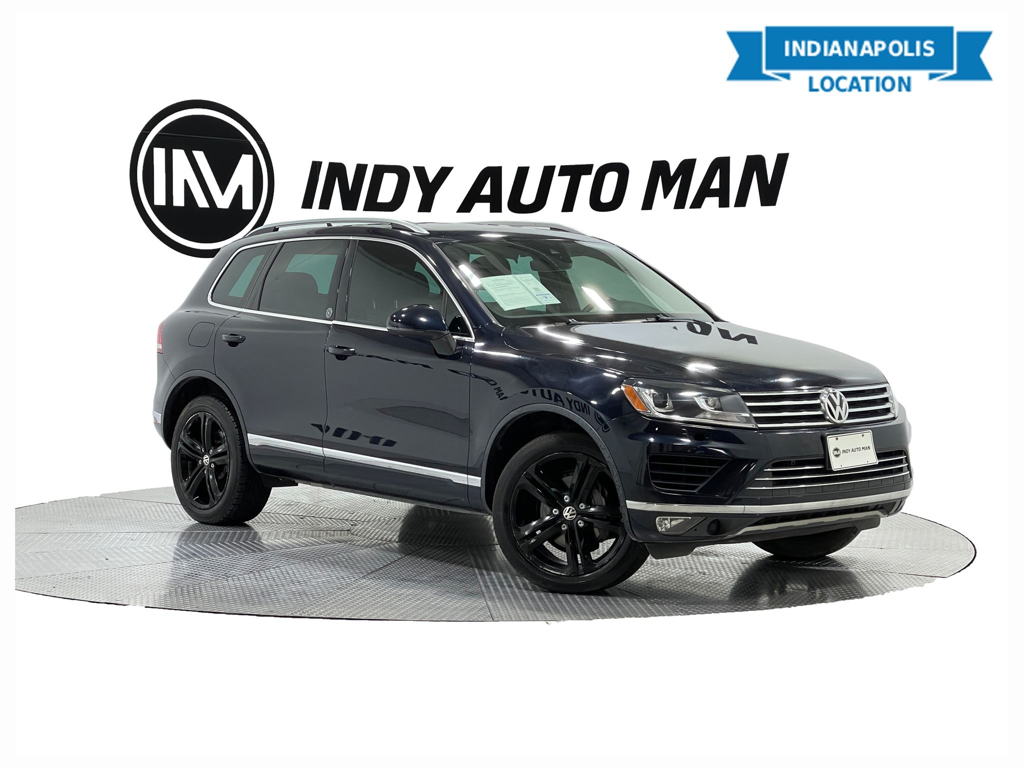 Deep Black Pearl 2017 Volkswagen Touareg SUV / Crossover 8-Speed Automatic