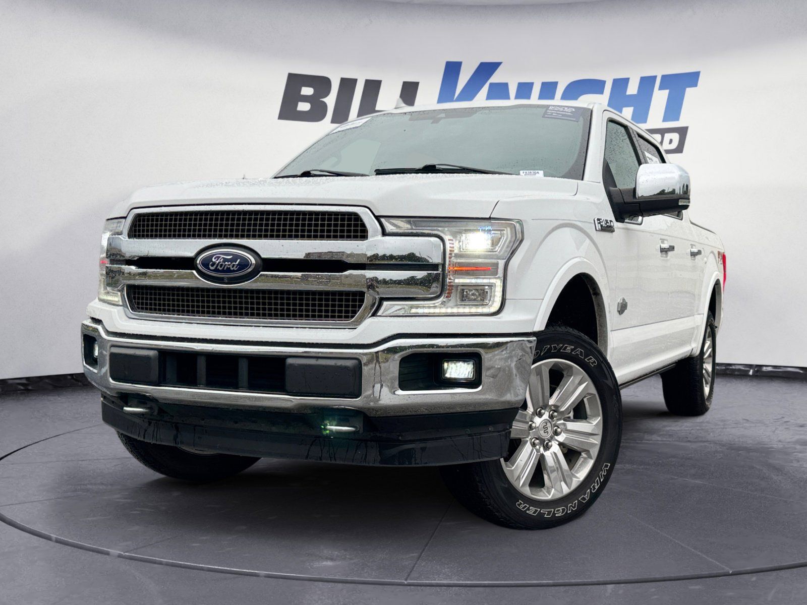 Oxford White 2019 Ford F-150 King Ranch SuperCrew 4WD Pickup Truck Four-Wheel Drive Automatic
