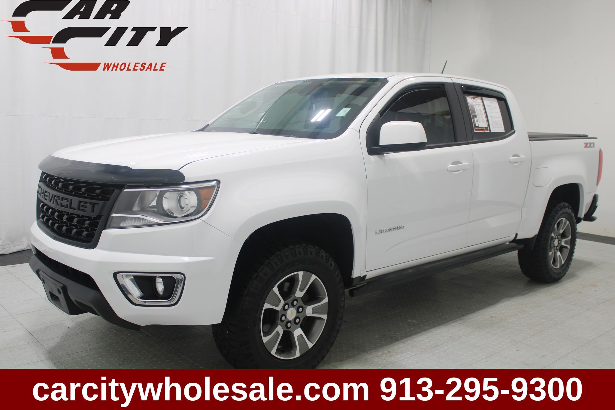 Summit White 2020 Chevrolet Colorado Pickup Truck Four-Wheel Drive 8-Speed Automatic
