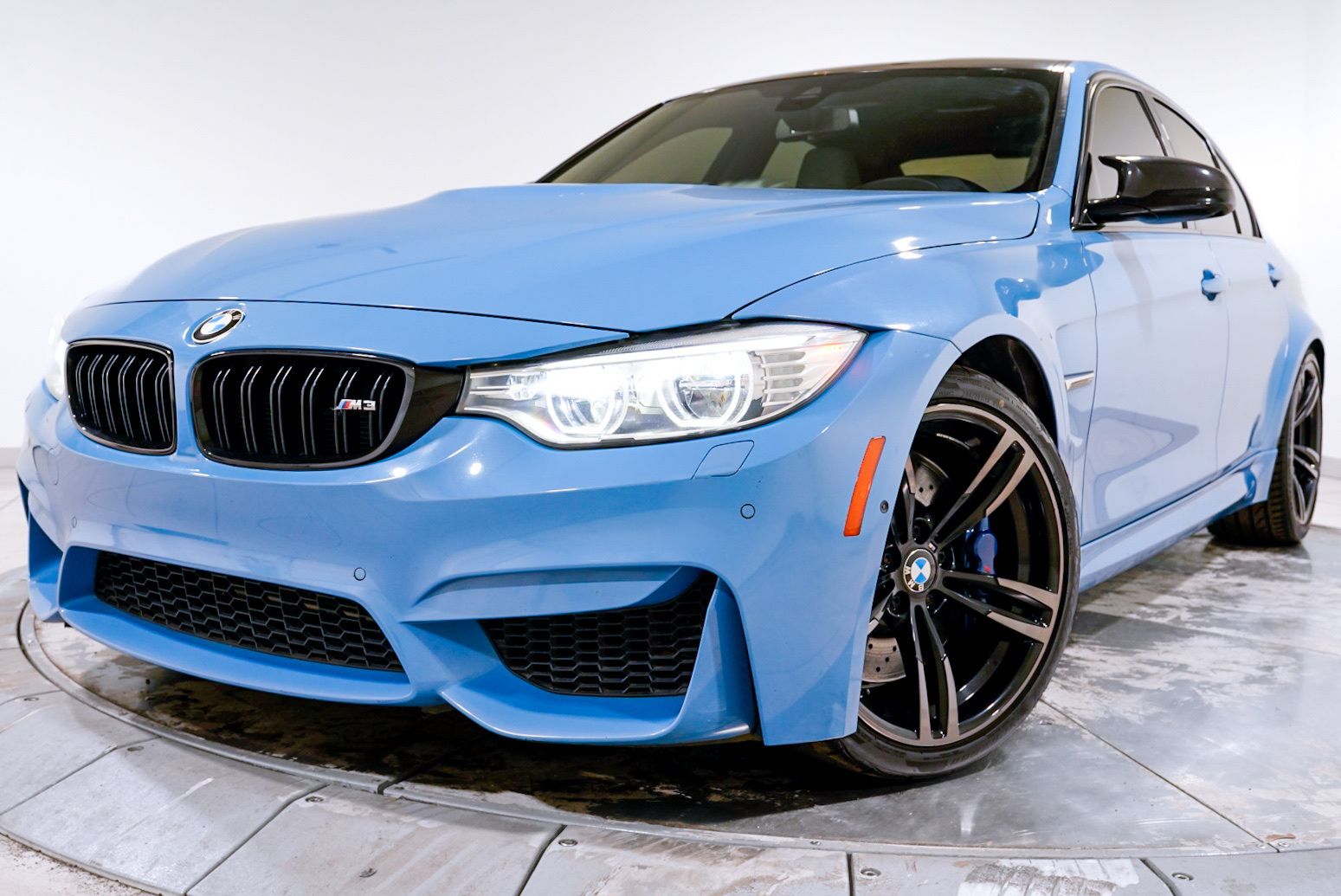 Marina Blue 2017 BMW M3 Sedan RWD Sedan Rear-Wheel Drive 6-Speed Manual