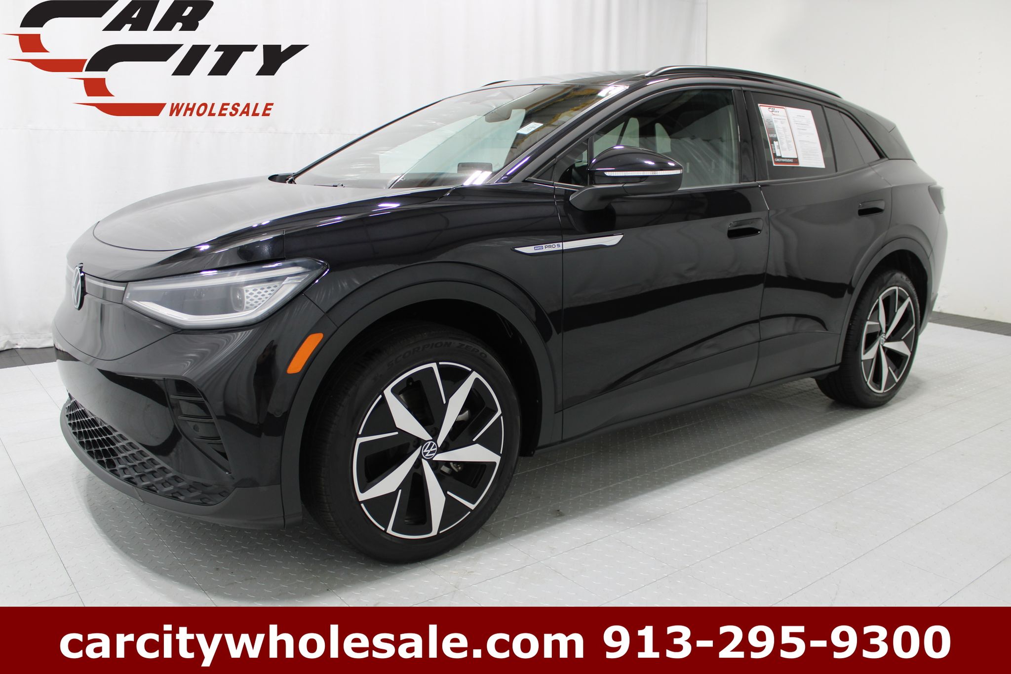 Deep Black 2023 Volkswagen ID.4 SUV / Crossover All-Wheel Drive Automatic