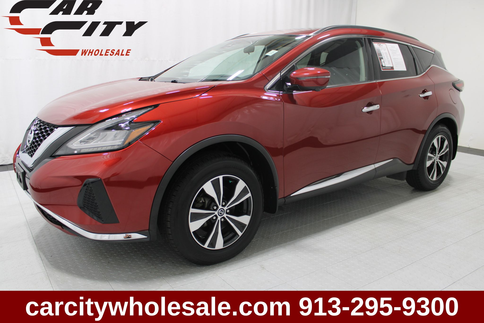 Red 2020 Nissan Murano SUV / Crossover All-Wheel Drive Continuously Variable Transmission