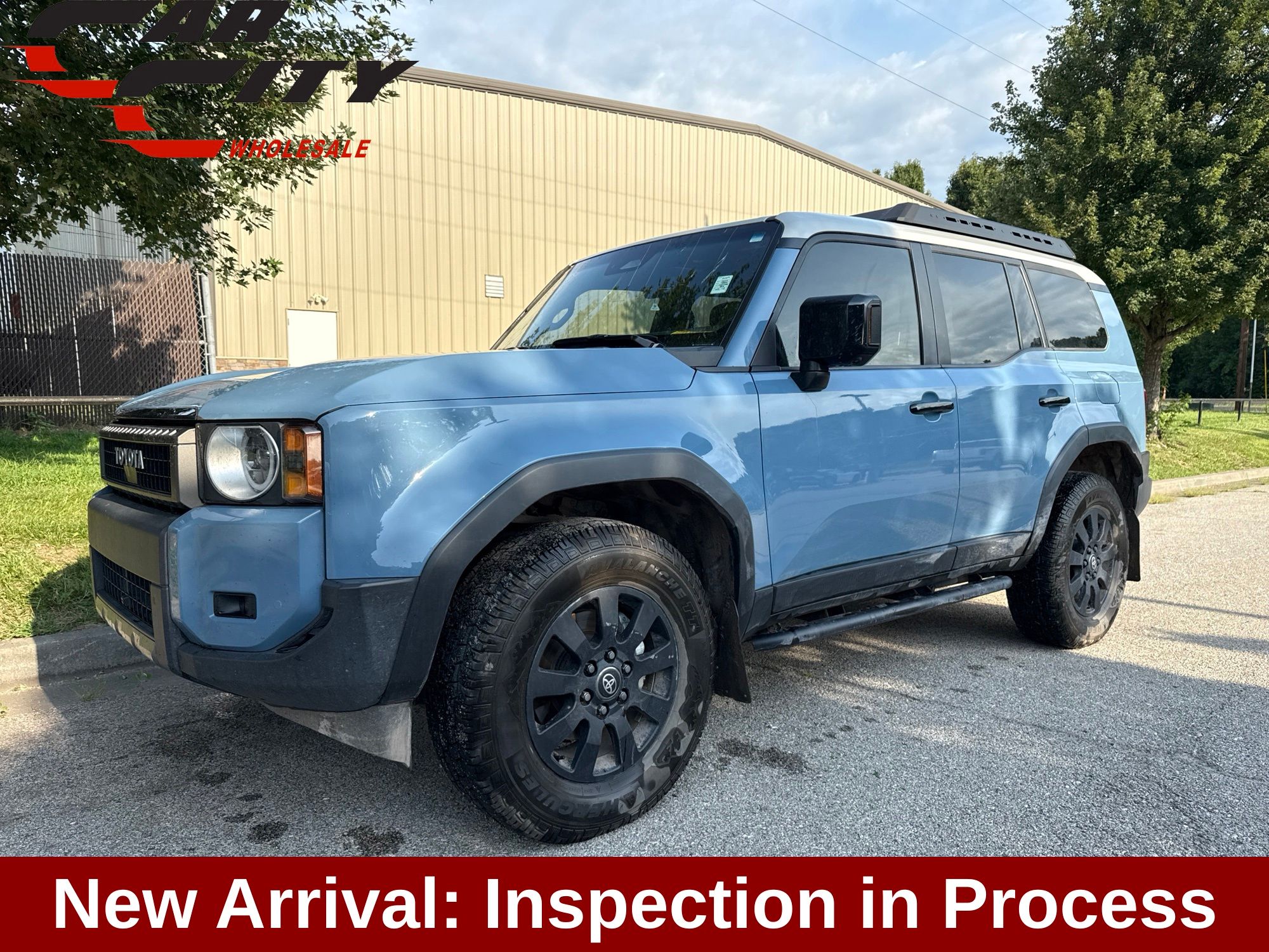 Blue / Gray 2024 Toyota Land Cruiser SUV / Crossover Four-Wheel Drive 8-Speed Automatic