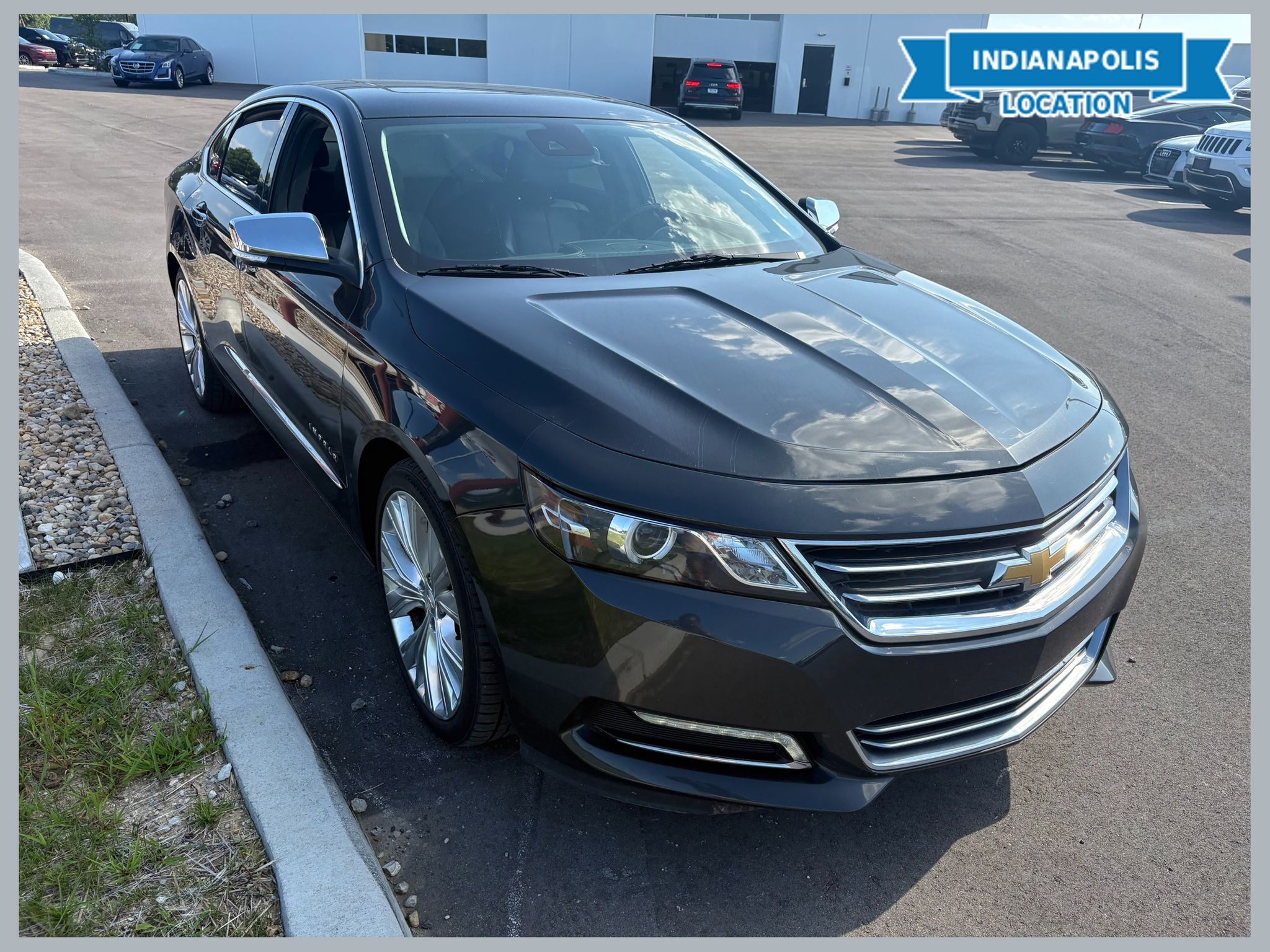 Ashen Gray Metallic 2015 Chevrolet Impala Sedan Front-Wheel Drive 6-Speed Automatic Overdrive