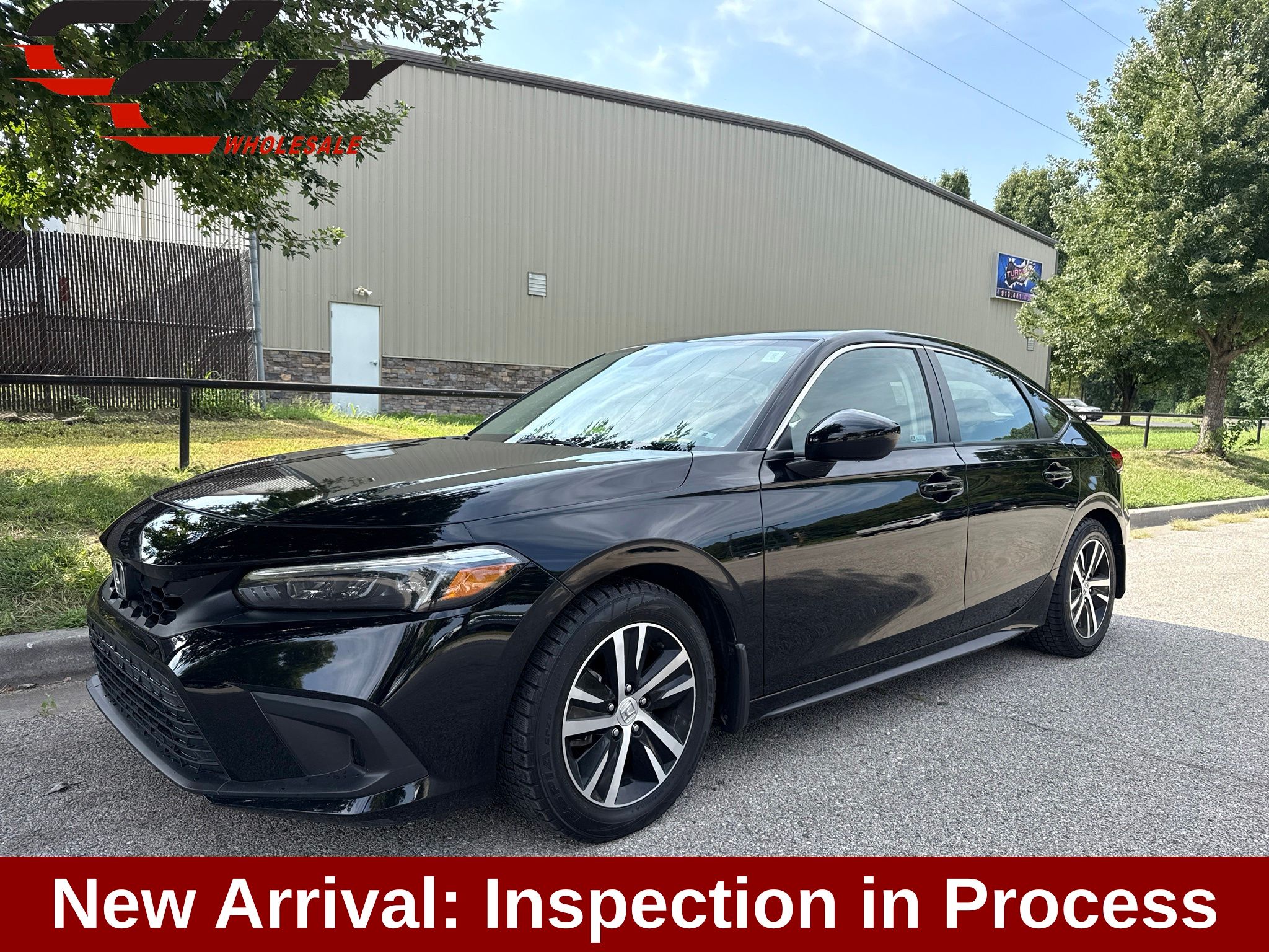 Black 2023 Honda Civic Hatchback Hatchback Front-Wheel Drive Continuously Variable Transmission