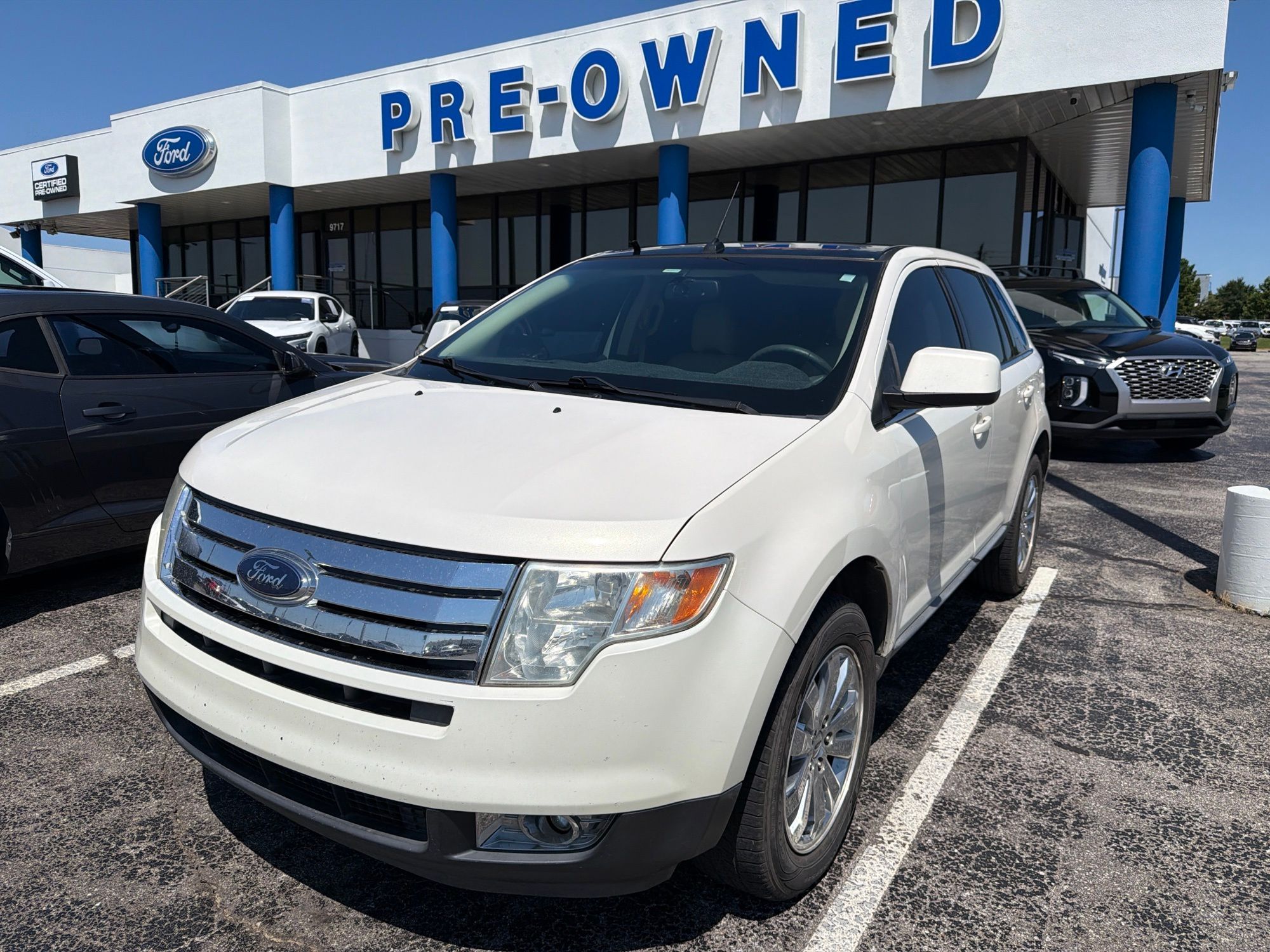 White 2008 Ford Edge SUV / Crossover All-Wheel Drive 6-Speed Automatic