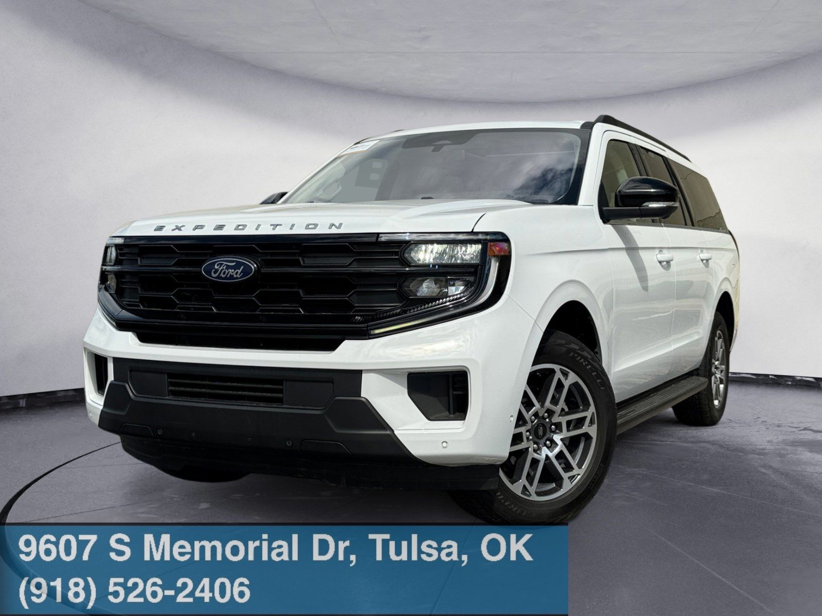 Oxford White 2025 Ford Expedition MAX Active 4WD SUV / Crossover Four-Wheel Drive Automatic