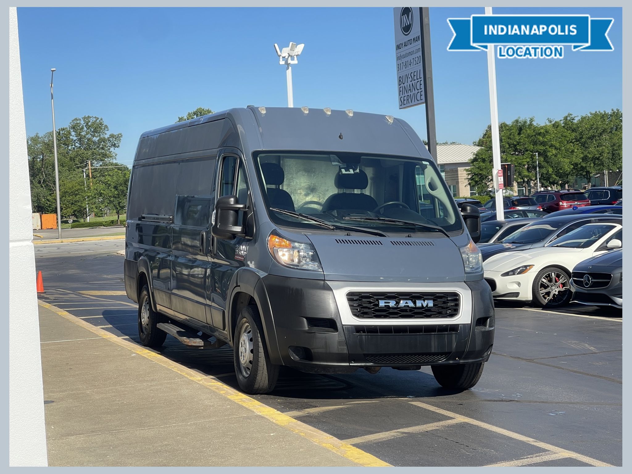 Patriot Blue Pearlcoat 2020 RAM ProMaster Van Front-Wheel Drive 6-Speed Automatic