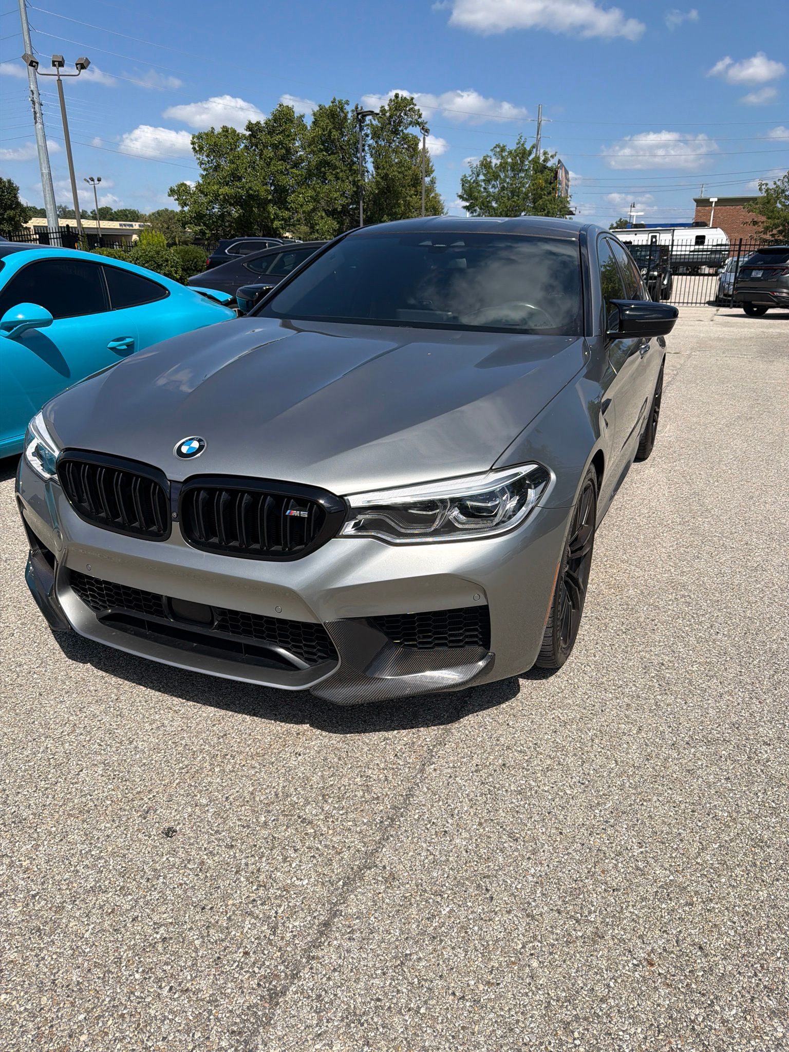 Donington Gray Metallic 2020 BMW M5 Sedan All-Wheel Drive 8-Speed Automatic