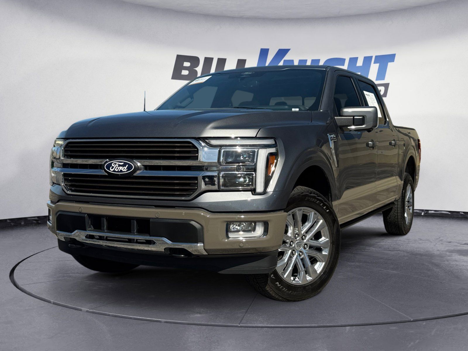 Carbonized Gray Metallic 2025 Ford F-150 King Ranch SuperCrew 4WD Pickup Truck Four-Wheel Drive Automatic