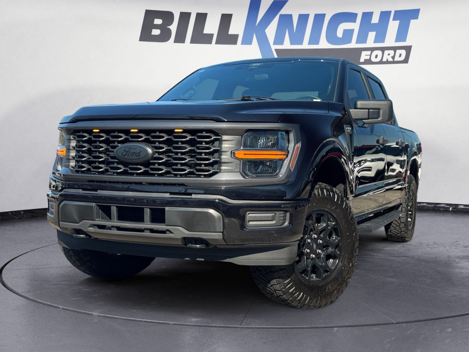 Agate Black Metallic 2025 Ford F-150 Pickup Truck Four-Wheel Drive Automatic