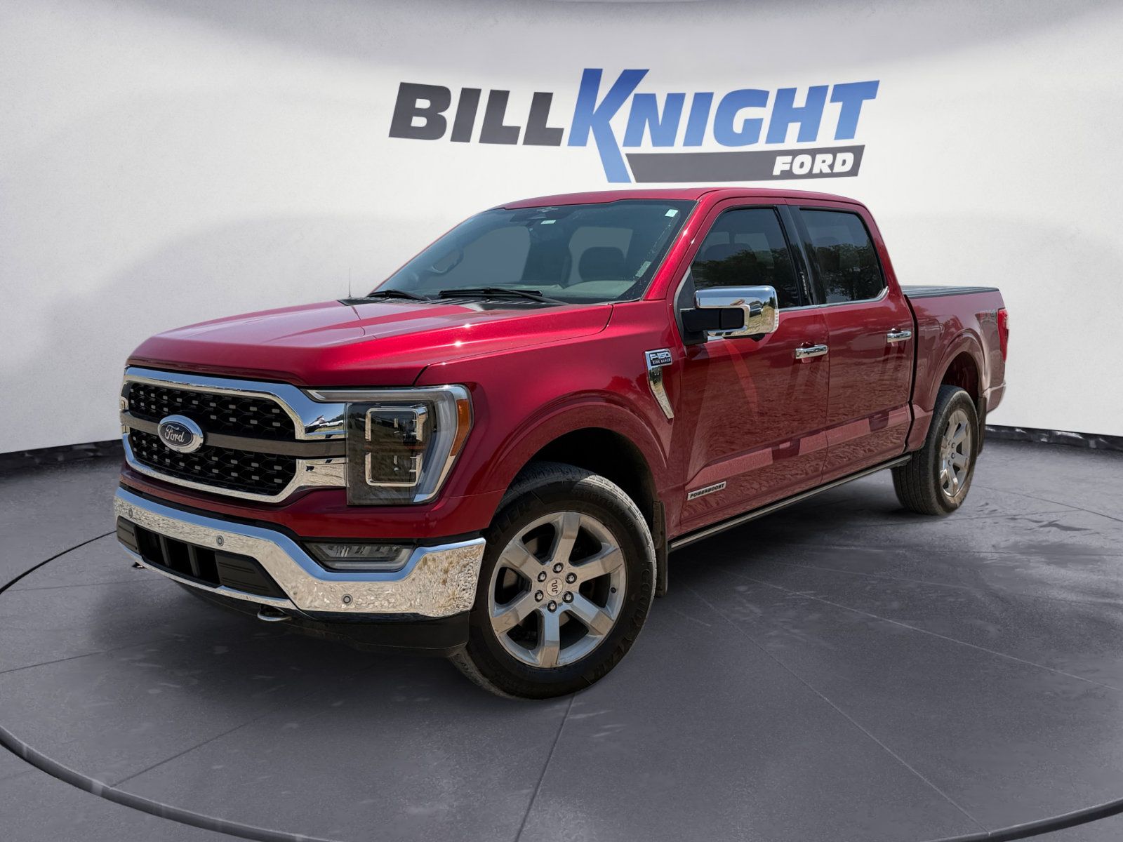 Rapid Red Metallic Tinted Clearcoat 2023 Ford F-150 Pickup Truck Four-Wheel Drive Automatic