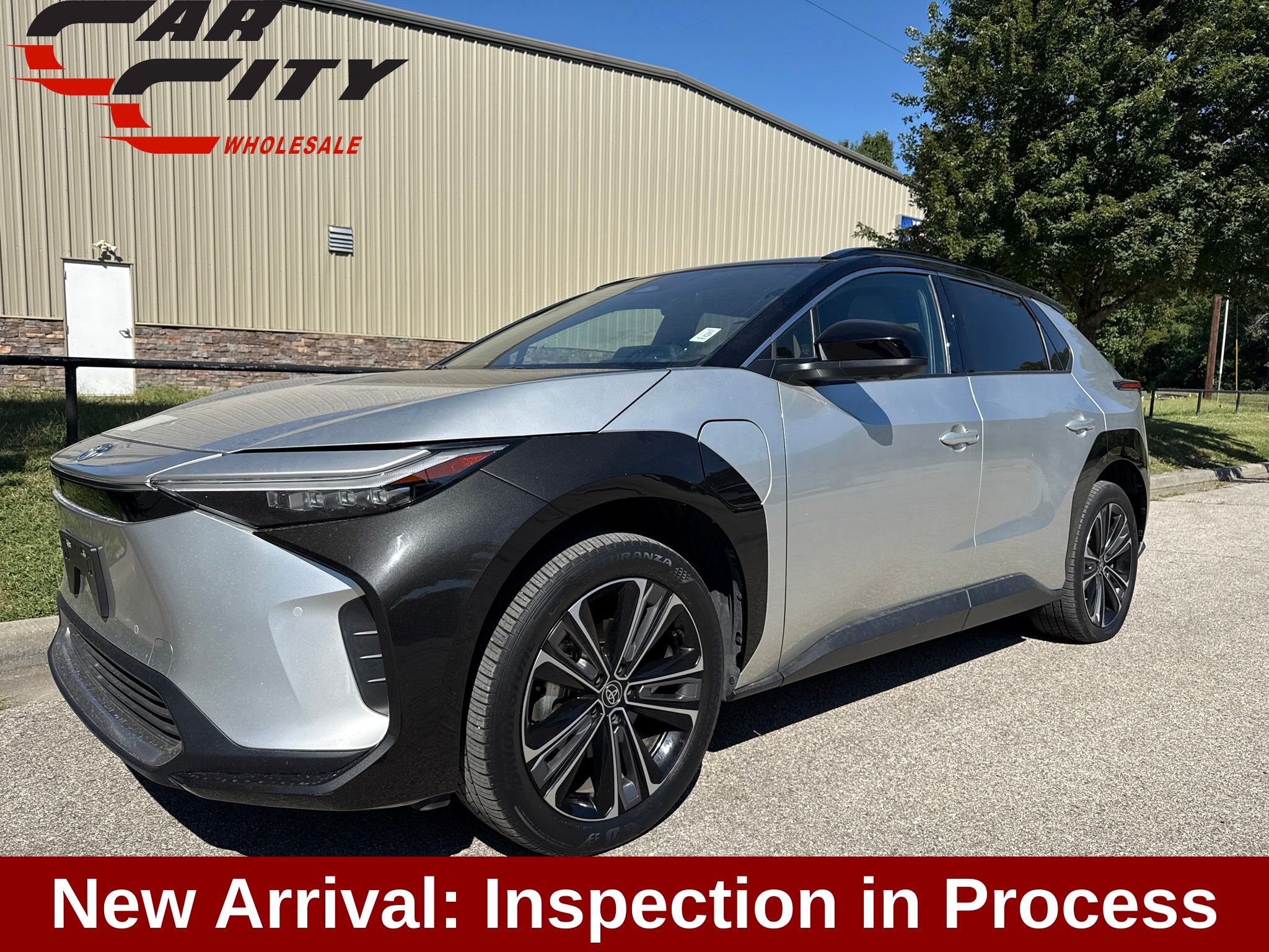 Silver Metallic 2023 Toyota bZ4X SUV / Crossover All-Wheel Drive Automatic