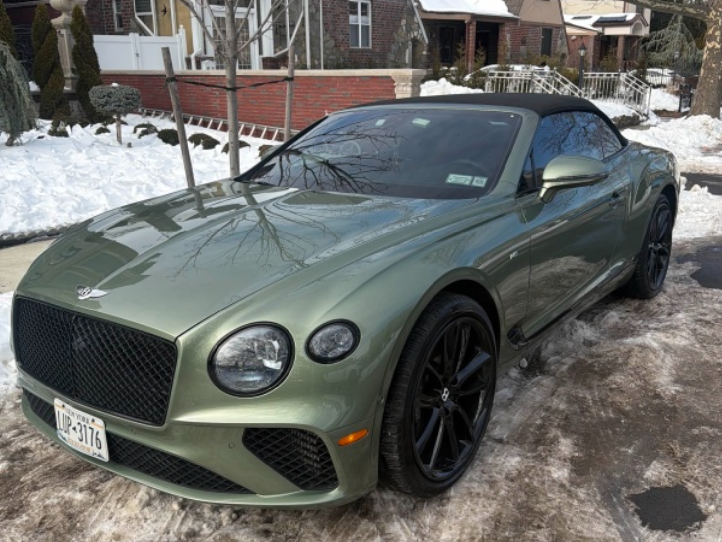 Alpine Green 2021 Bentley Continental GTC V8 AWD Convertible All-Wheel Drive 8-Speed Dual Clutch