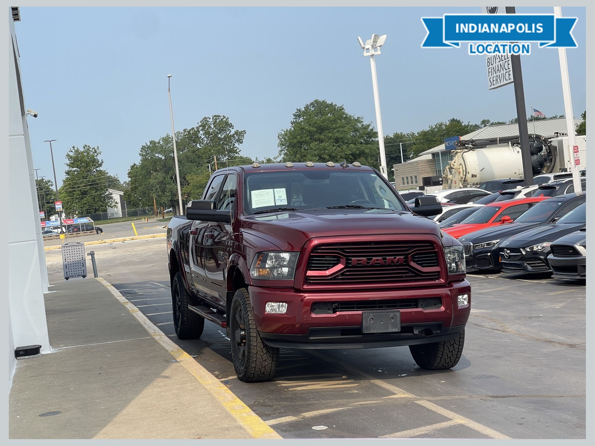 Delmonico Red Pearlcoat 2018 RAM 2500 Pickup Truck Four-Wheel Drive 6-Speed Automatic
