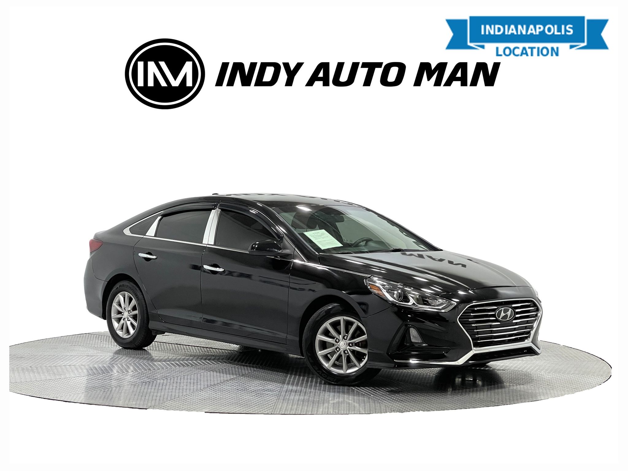 Phantom Black 2018 Hyundai Sonata Sedan Front-Wheel Drive 6-Speed Automatic