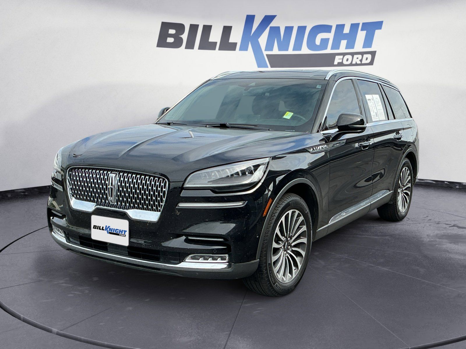 Black Metallic 2020 Lincoln Aviator Reserve RWD SUV / Crossover Rear-Wheel Drive Automatic
