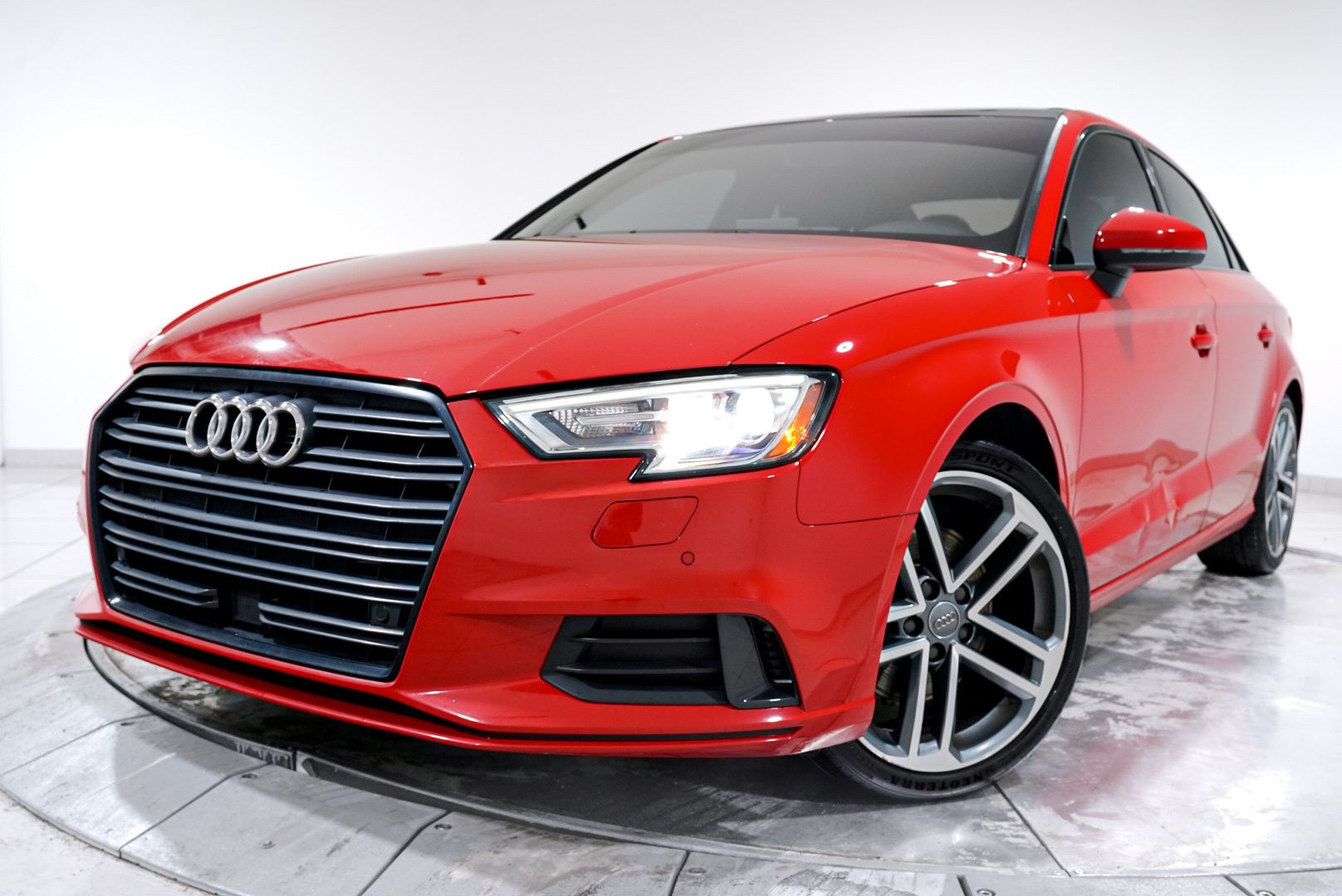 Orange (Tango Red) 2020 Audi A3 40 TFSI Premium Sedan FWD Sedan Front-Wheel Drive 7-Speed Automatic