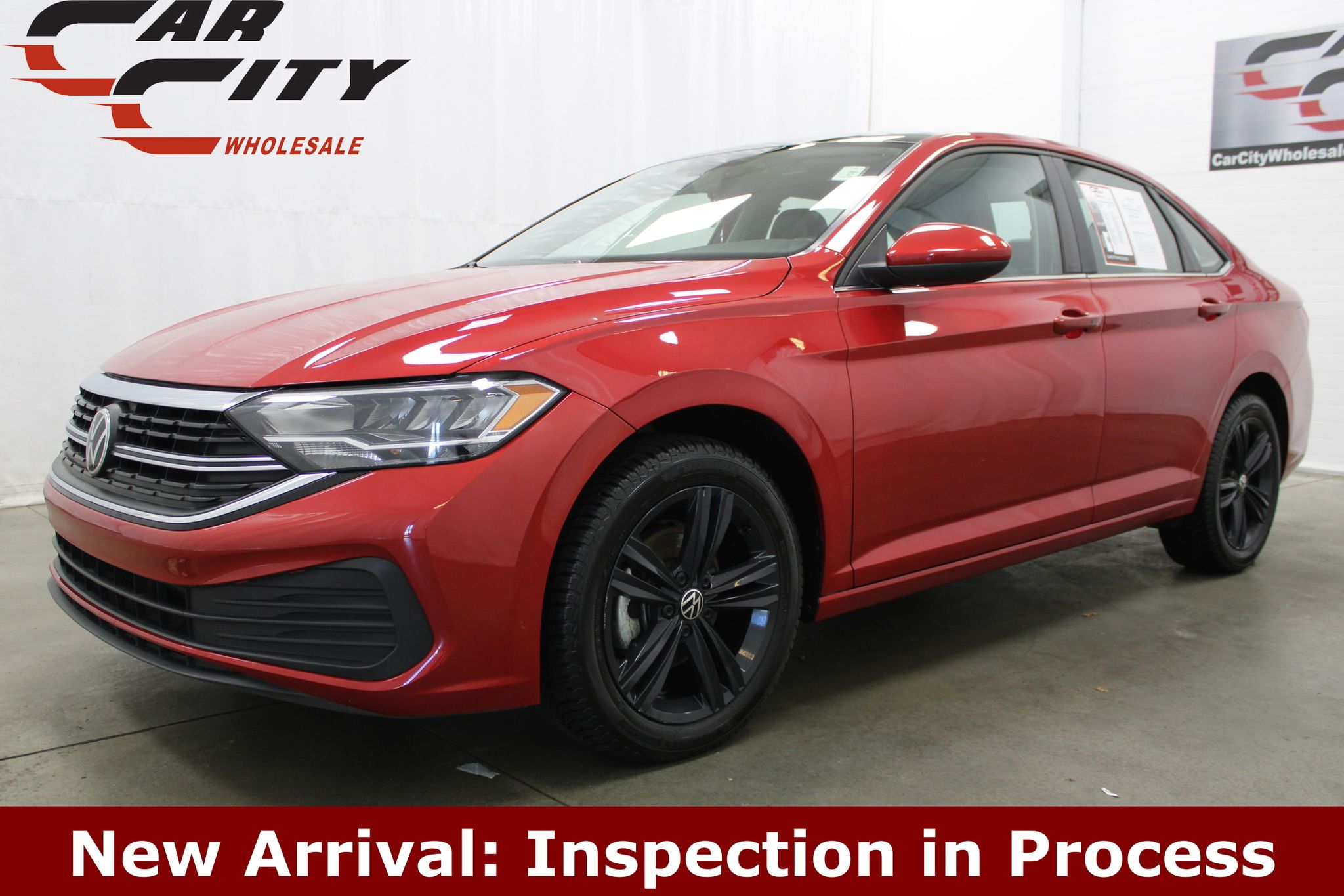 Red 2023 Volkswagen Jetta 1.5T SE FWD Sedan Front-Wheel Drive 8-Speed Automatic