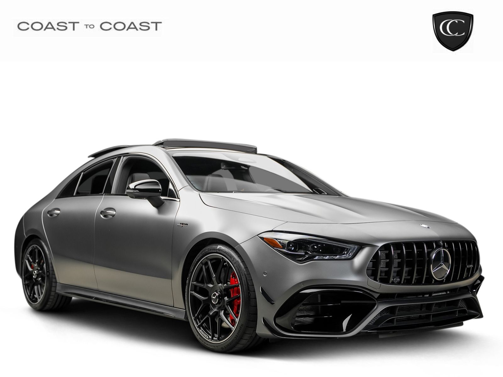 MANUFAKTUR Mountain Gray Magno 2025 Mercedes-Benz CLA Coupe All-Wheel Drive 8-Speed Automatic