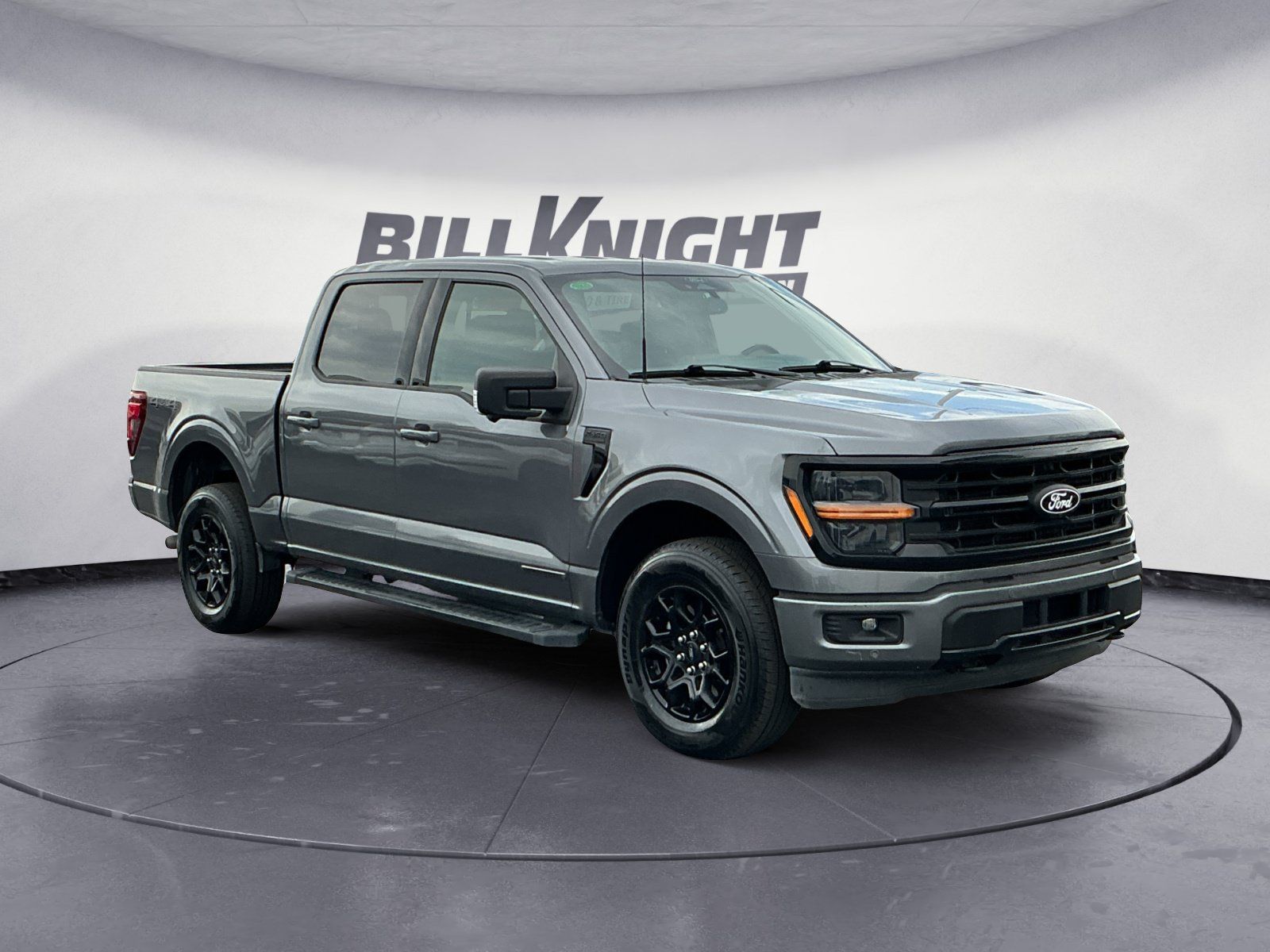 Gray Metallic 2024 Ford F-150 Pickup Truck Four-Wheel Drive Automatic