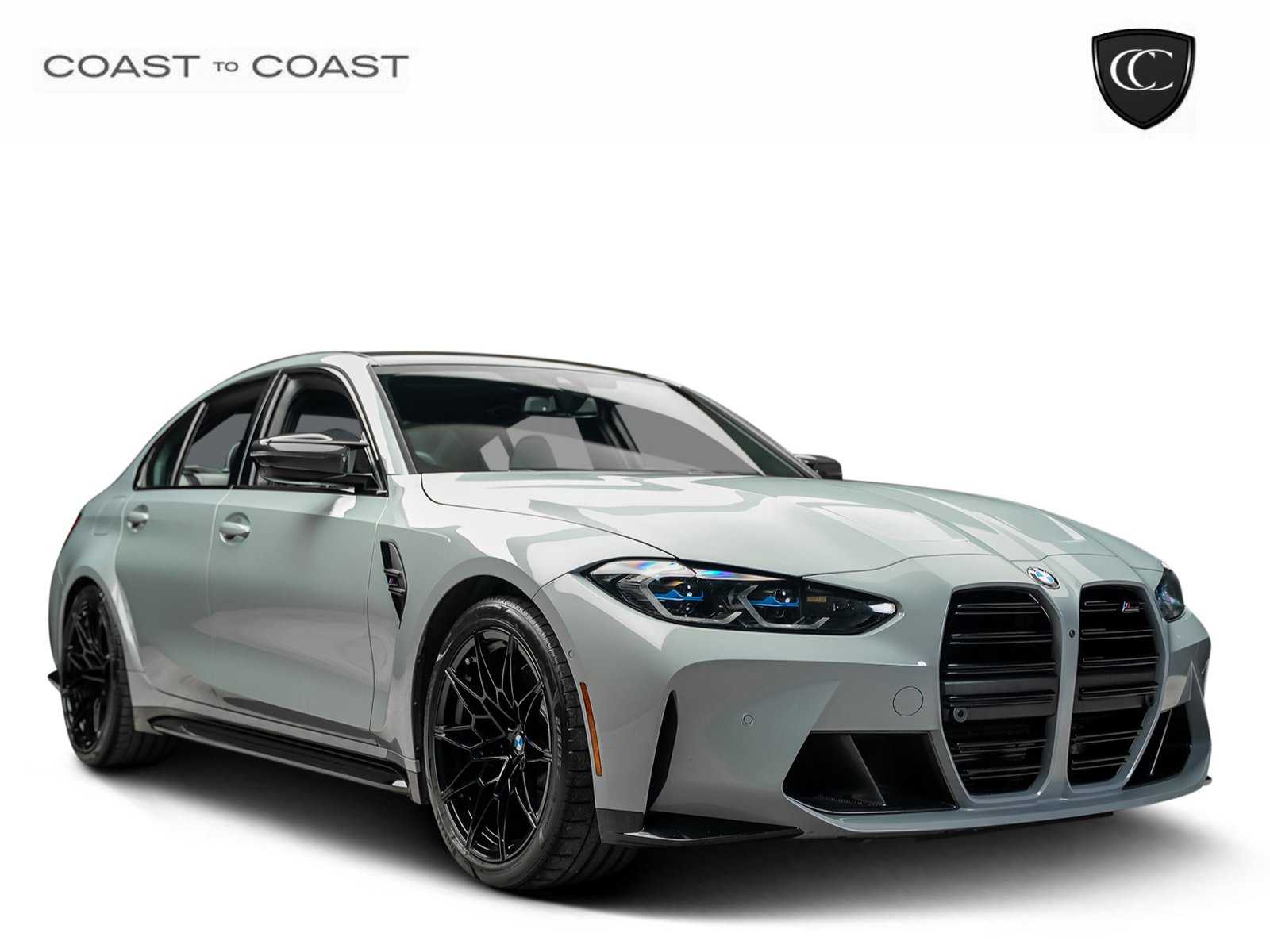 Brooklyn Gray Metallic 2024 BMW M3 Sedan Rear-Wheel Drive 8-Speed Automatic