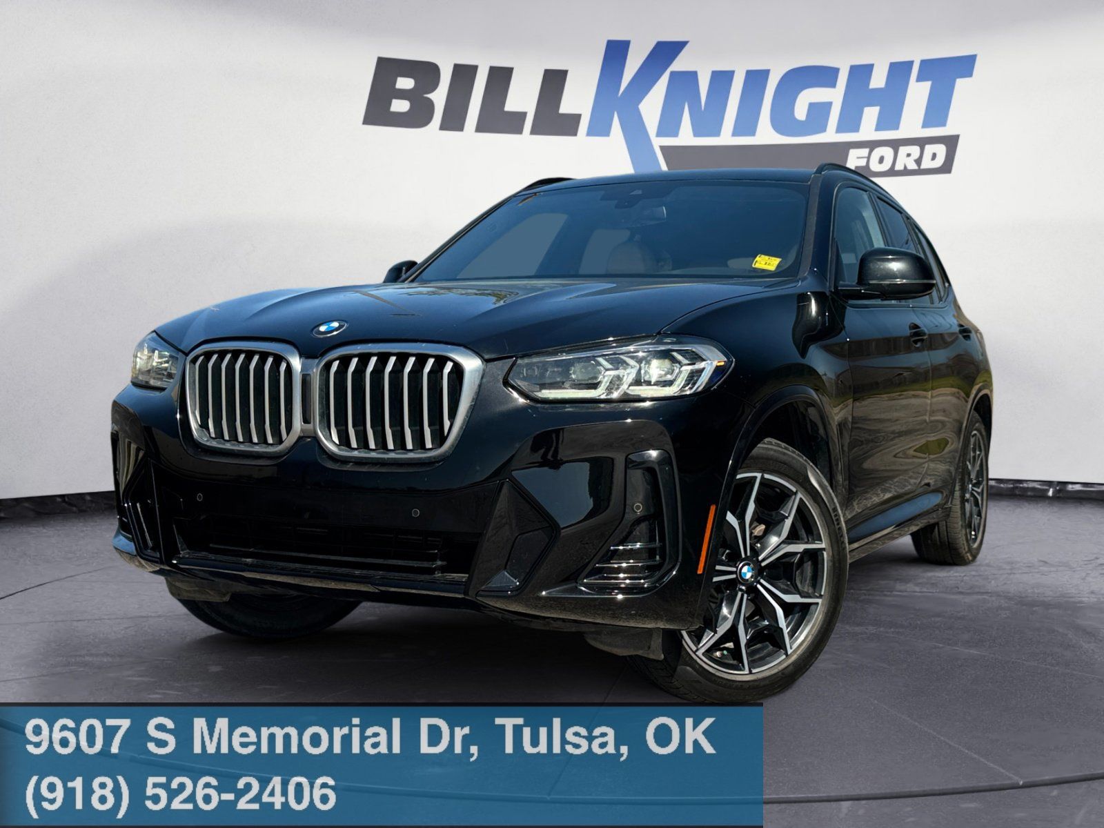 Black Sapphire Metallic 2022 BMW X3 xDrive30i AWD SUV / Crossover All-Wheel Drive 8-Speed Automatic