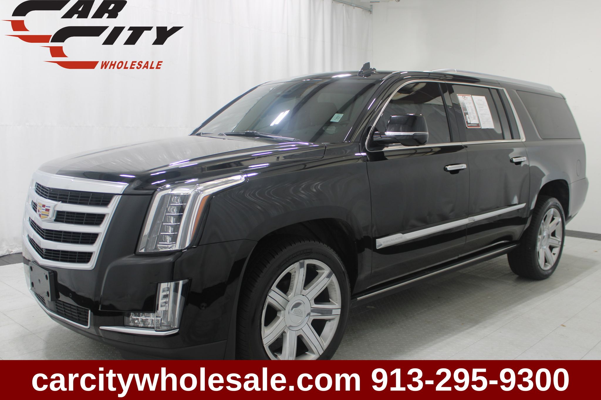 Black Raven 2017 Cadillac Escalade ESV SUV / Crossover Four-Wheel Drive 8-Speed Automatic