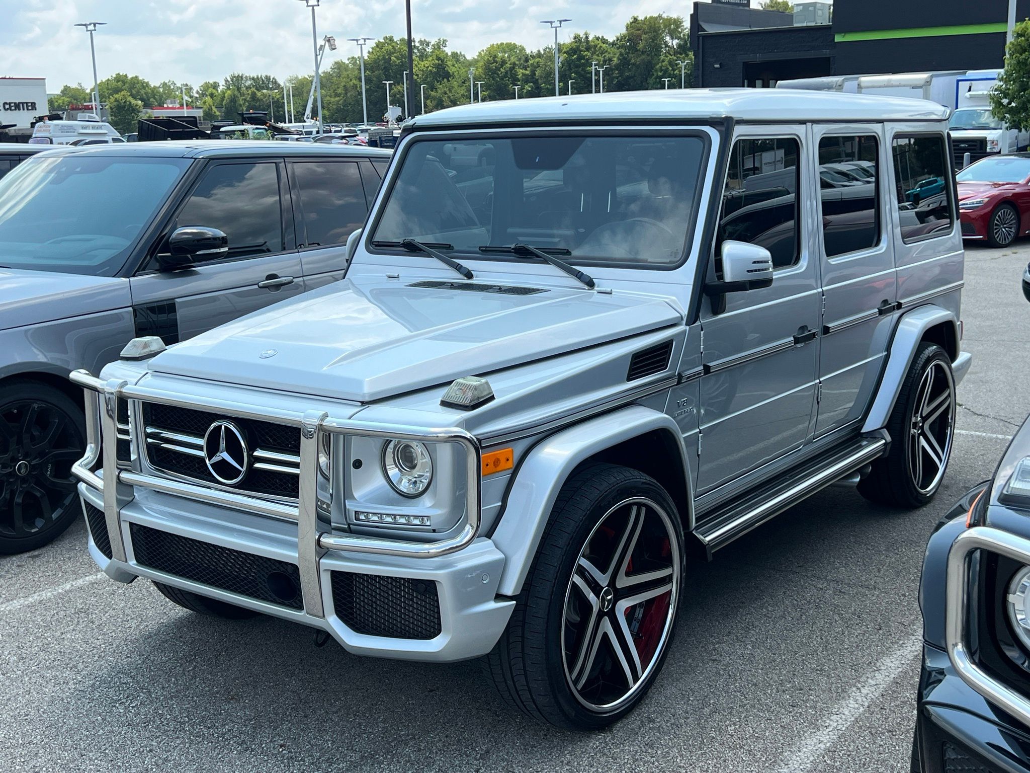 Silver 2013 Mercedes-Benz G-Class SUV / Crossover All-Wheel Drive 7-Speed Automatic