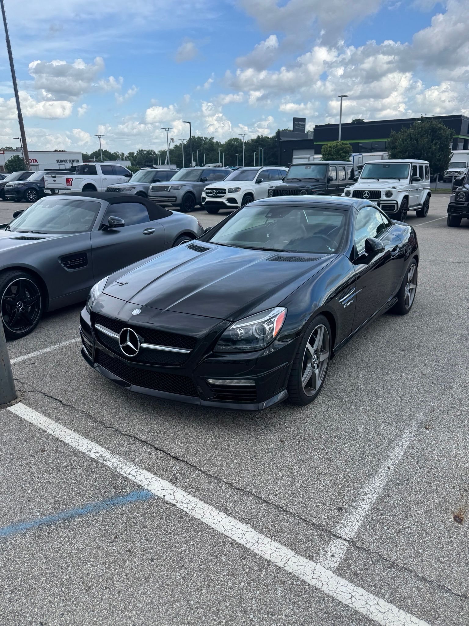 2015 Mercedes-Benz SLK Convertible Rear-Wheel Drive 7-Speed Automatic