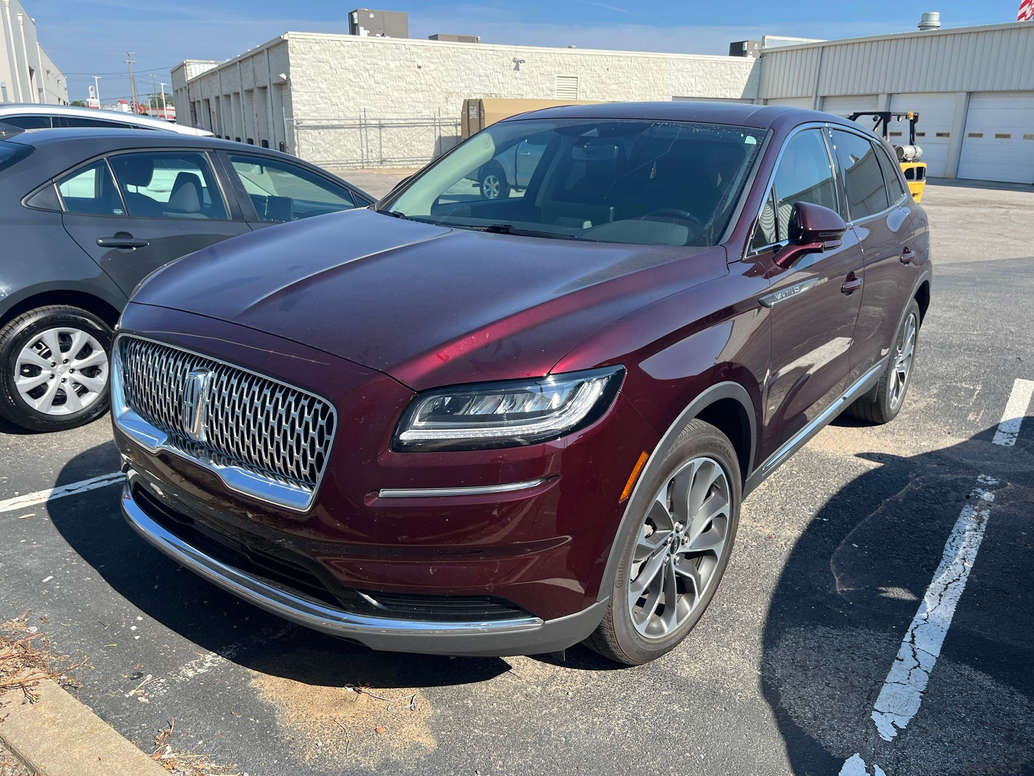 Red (Burgundy) 2023 Lincoln Nautilus SUV / Crossover All-Wheel Drive 8-Speed Automatic