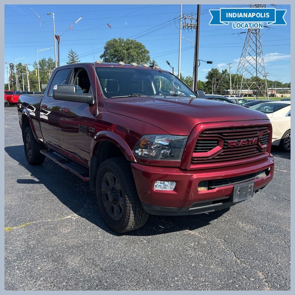 Red 2018 RAM 2500 Pickup Truck Four-Wheel Drive 6-Speed Automatic
