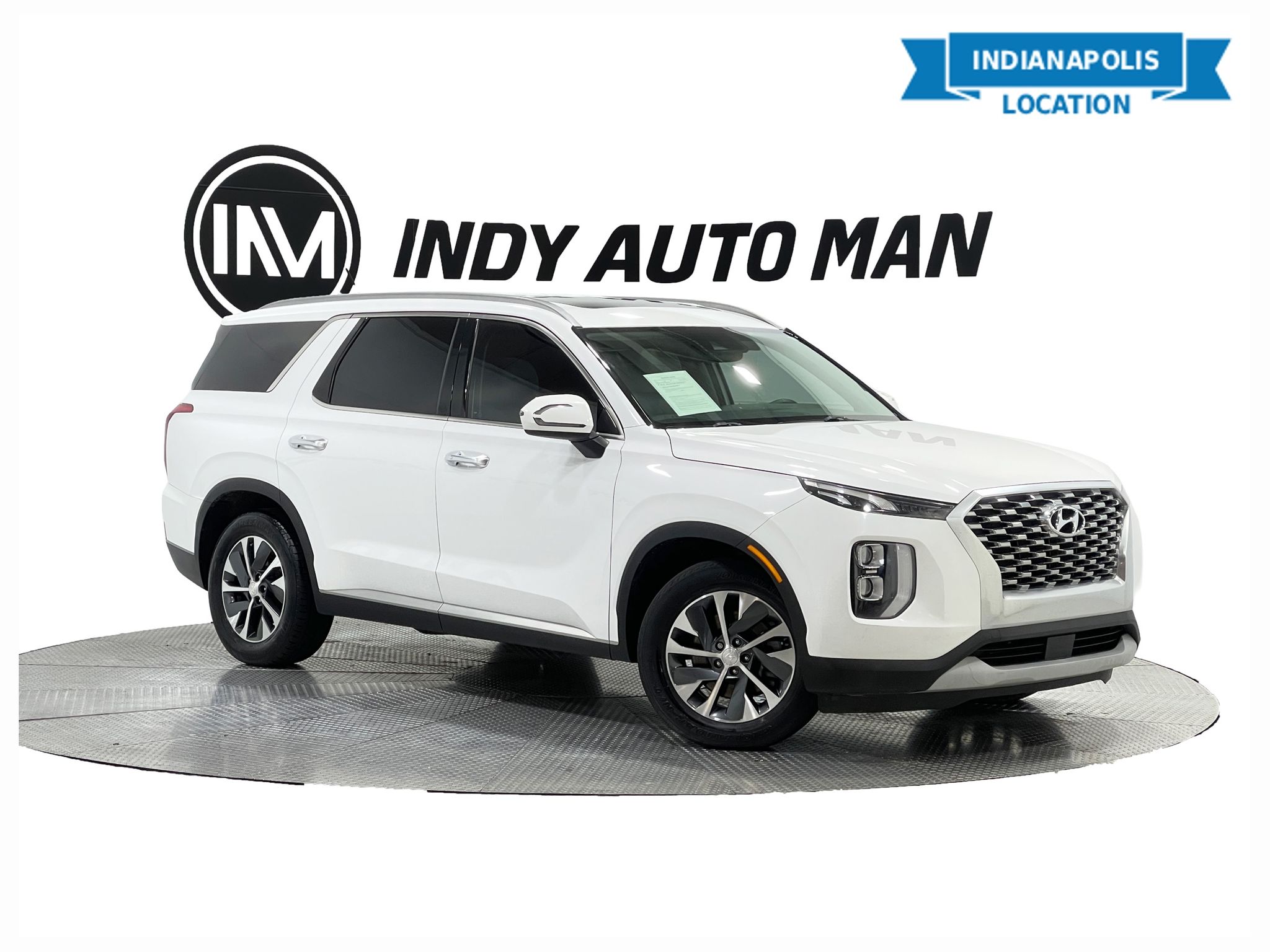 Hyper White 2020 Hyundai Palisade SEL FWD SUV / Crossover Front-Wheel Drive 8-Speed Automatic