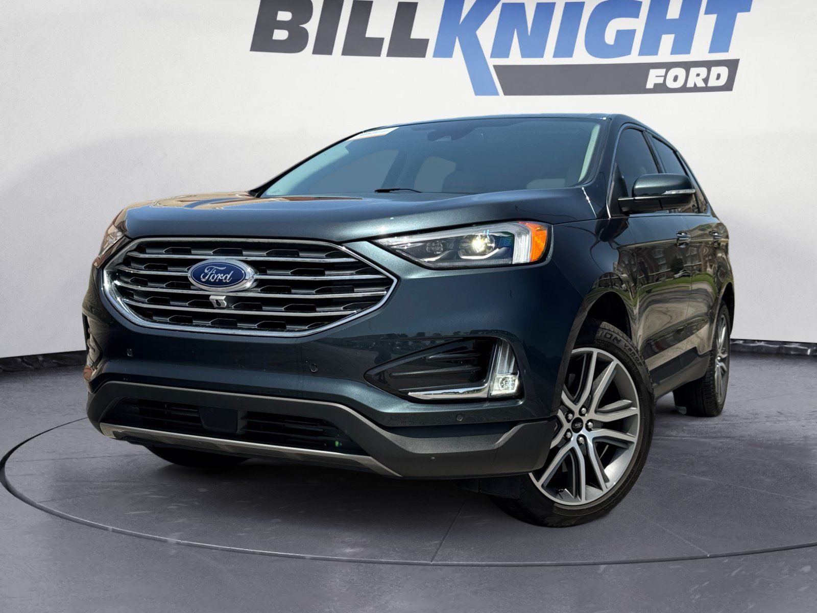 Stone Blue Metallic 2024 Ford Edge SUV / Crossover All-Wheel Drive 8-Speed Automatic