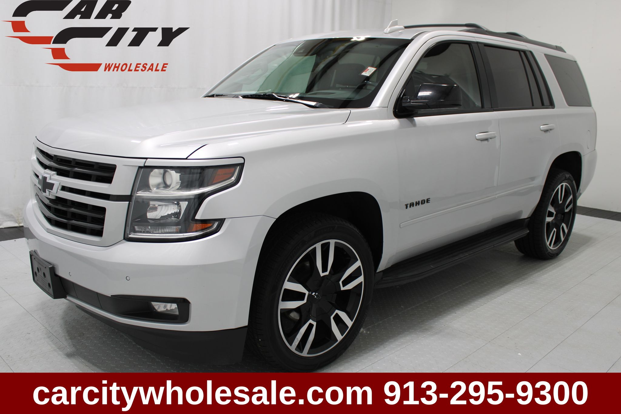 Silver Ice Metallic 2018 Chevrolet Tahoe SUV / Crossover Four-Wheel Drive